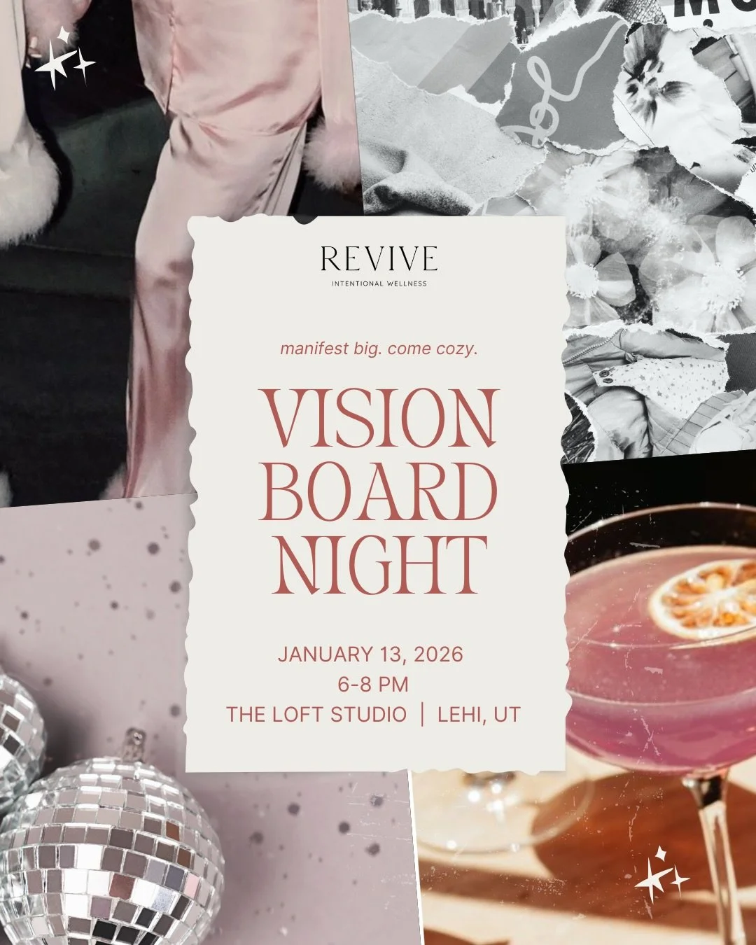 Let&rsquo;s welcome 2026 together! 

Join us for Vision Board Night on January 13 to dream, align, connect, and let creativity flow. We&rsquo;re claiming what we want with great company in a feel-good space.

Come cozy! (pjs or comfy clothes encourag