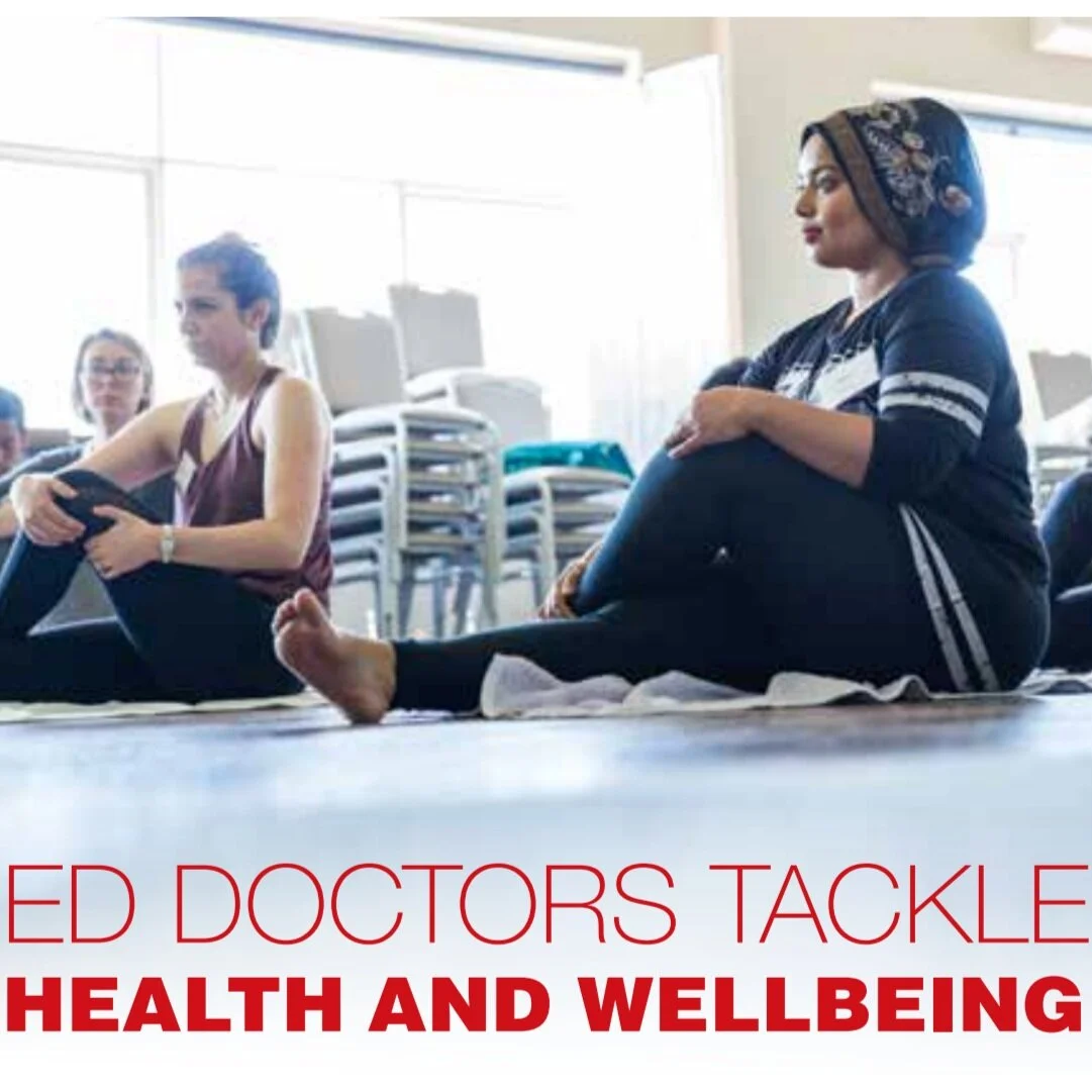 ED doctors tackle mental health and wellbeing