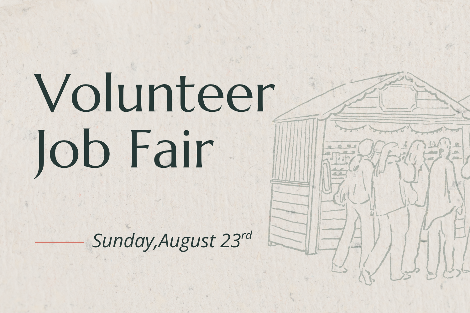 Volunteer Job Fair