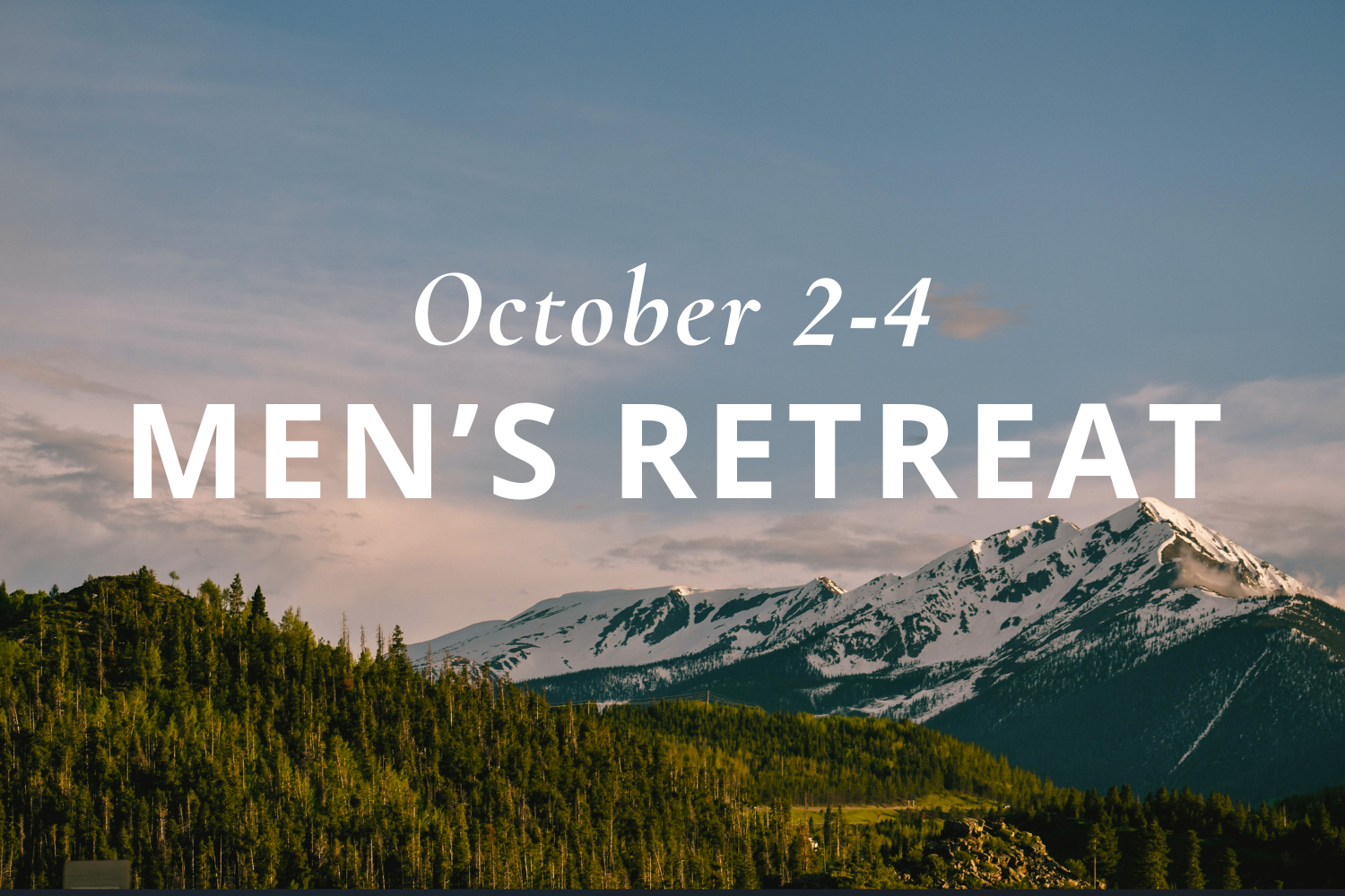 Men's Retreat 2026