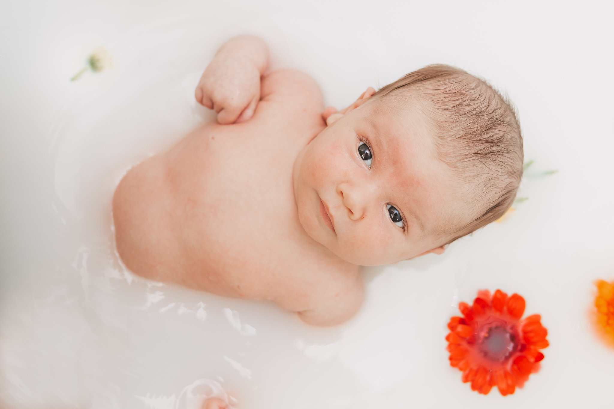 newborn in a floral bath.jpg