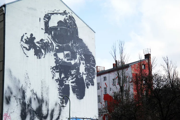 An example of Berlin street art from a previous tour