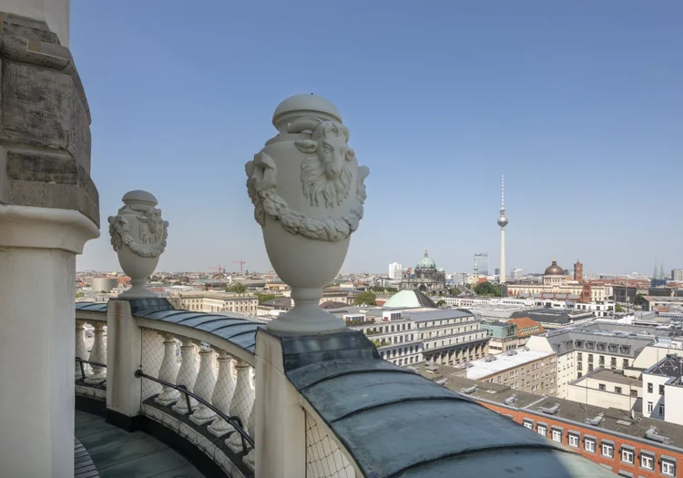 View across Berlin from the French Cathedral’s viewing platform