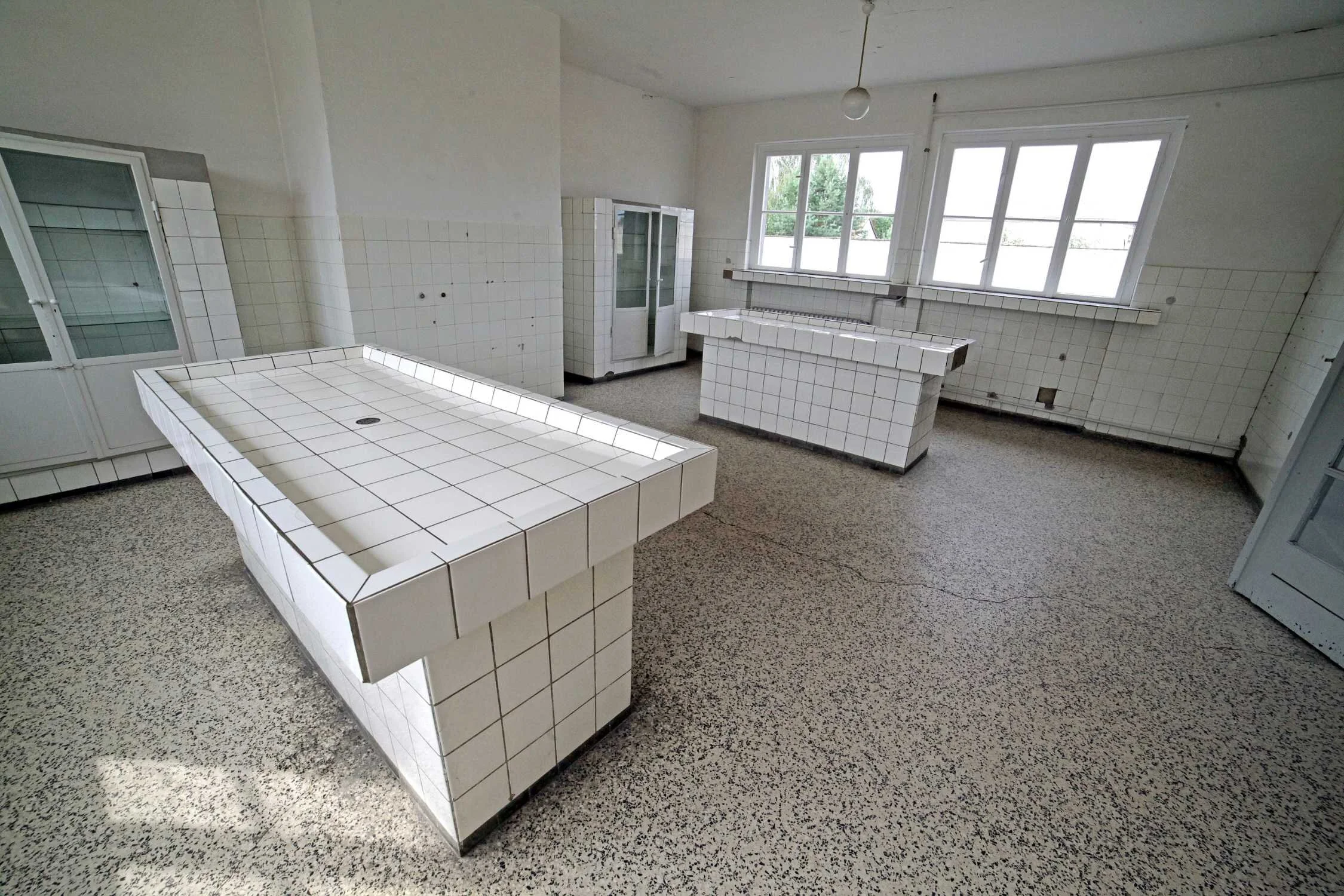 Pathology building at the Sachsenhausen Concentration Camp Memorial