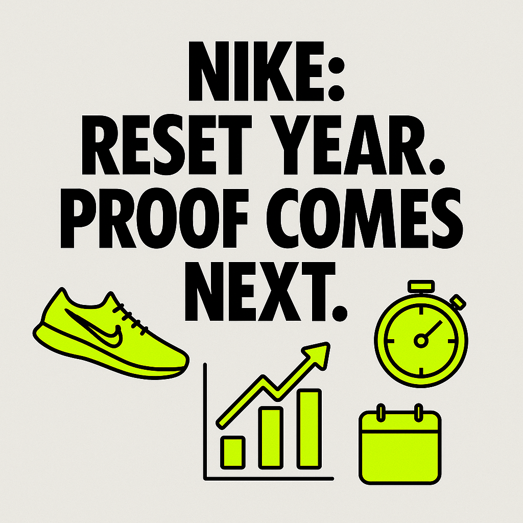 Nike: Reset Year. Proof Comes Next.