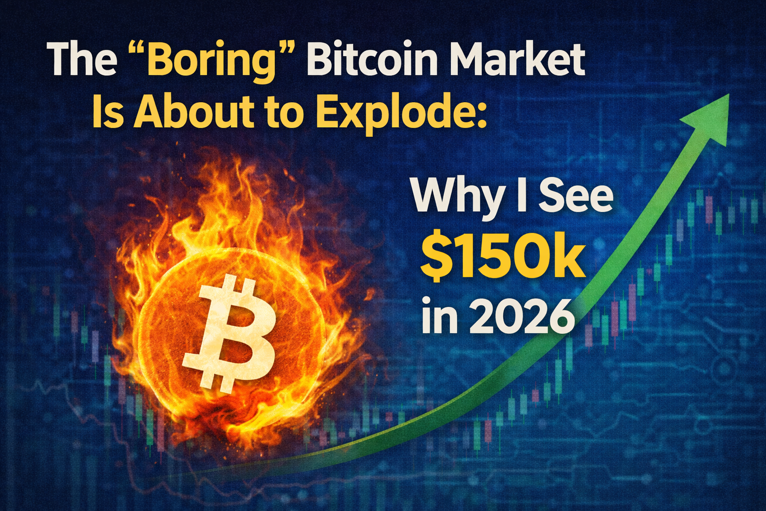 The "Boring" Bitcoin Market Is About to Explode: Why I See $150k in 2026