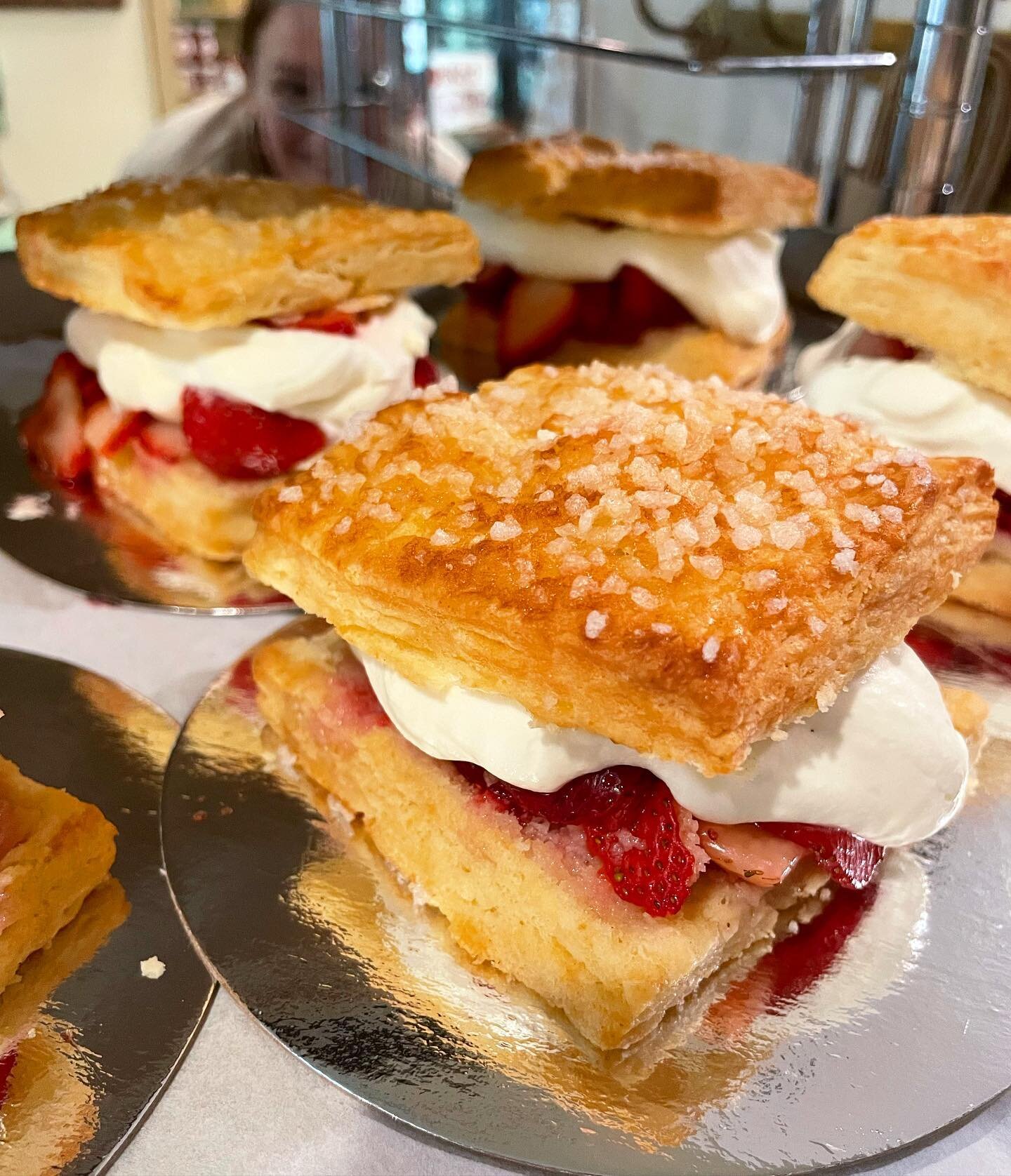 🌞🍓 It&rsquo;s not all rain here! These Strawberry Shortcakes have us feeling all warm and fuzzy inside!