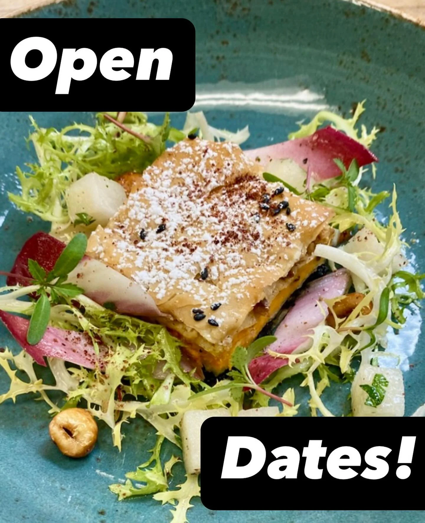 Open Reservation Alert! ✨ Enjoy an evening with friends around the Farm or Nook Table this November! 

Available Farm Tables (8-12 guests)
Wed. Nov. 13
 
Available Nook Table (4-8 guests) 
Fri. Nov. 22 

Call now (610-444-8255) to snag one of these i