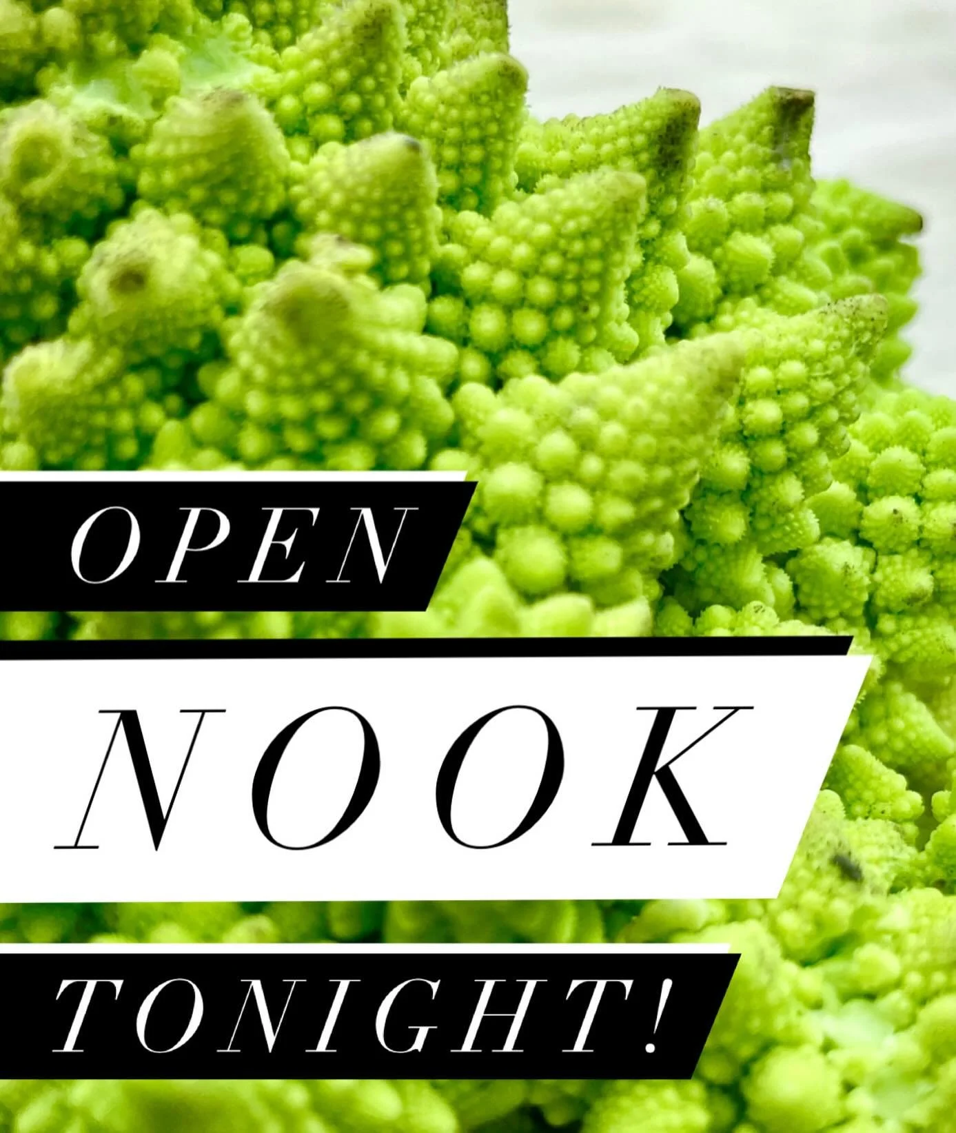 ✨OPEN NOOK TONIGHT!✨

We have a rare, last-minute availability at our Nook Table tonight! Gather your group of 2 to 8 guests and call the Market to start your holiday celebrations off on the right foot!

610.444.8255