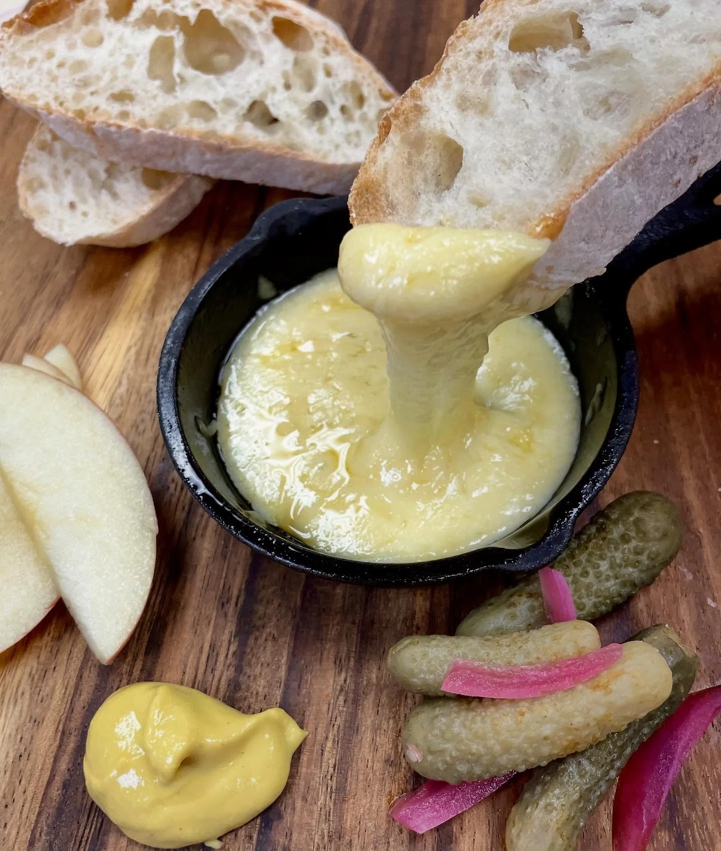 There&rsquo;s something about Raclette season that just feels like fall 🍂🧀

It&rsquo;s warm, rich, and just a little wild when paired with whole grain mustard, crisp pickles or a drizzle of honey 🍯. Melt it over roasted potatoes and root veggies f