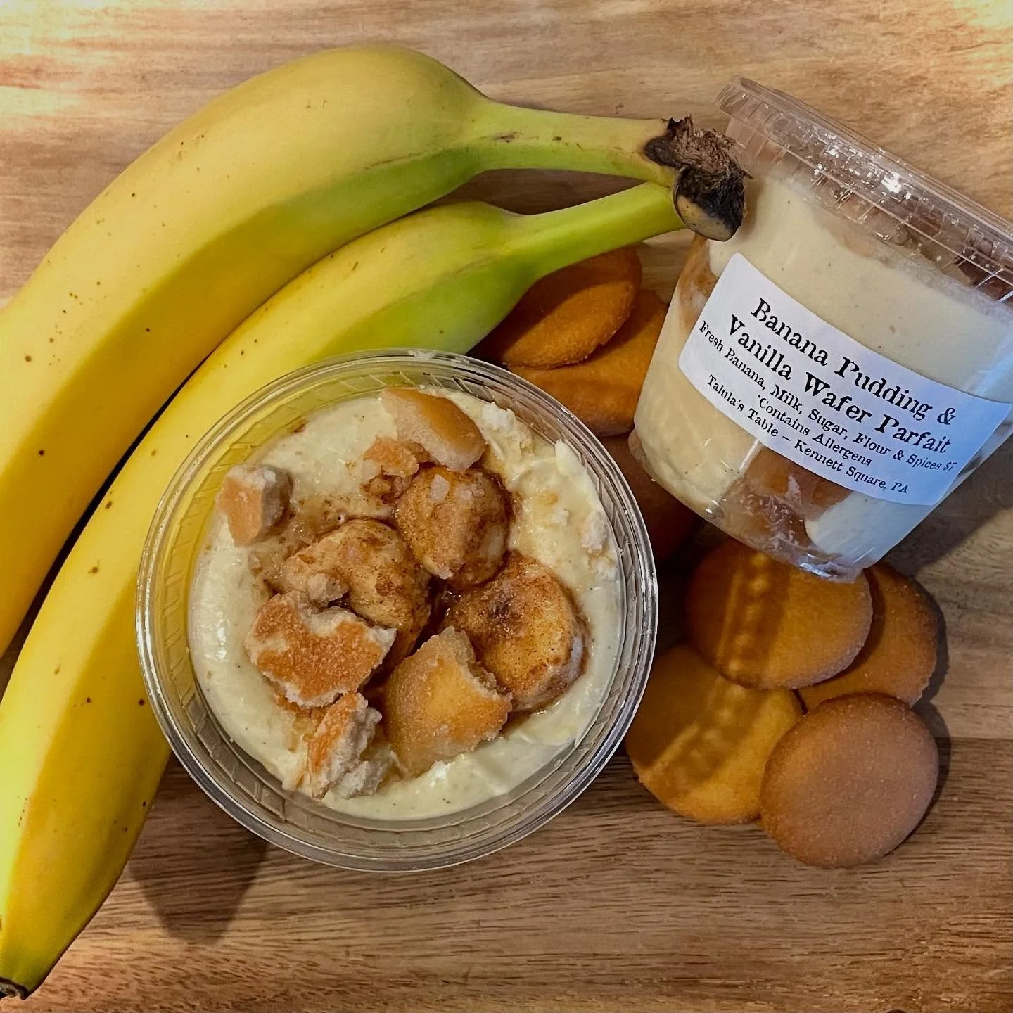🍌 NEW at Talula&rsquo;s Table! 🍌

Say hello to our Banana Pudding Parfait &mdash; layers of rich vanilla pudding, real Nilla Wafers, and fresh-sliced bananas, all stacked into one dreamy dessert. It&rsquo;s creamy, nostalgic and ready when you are.