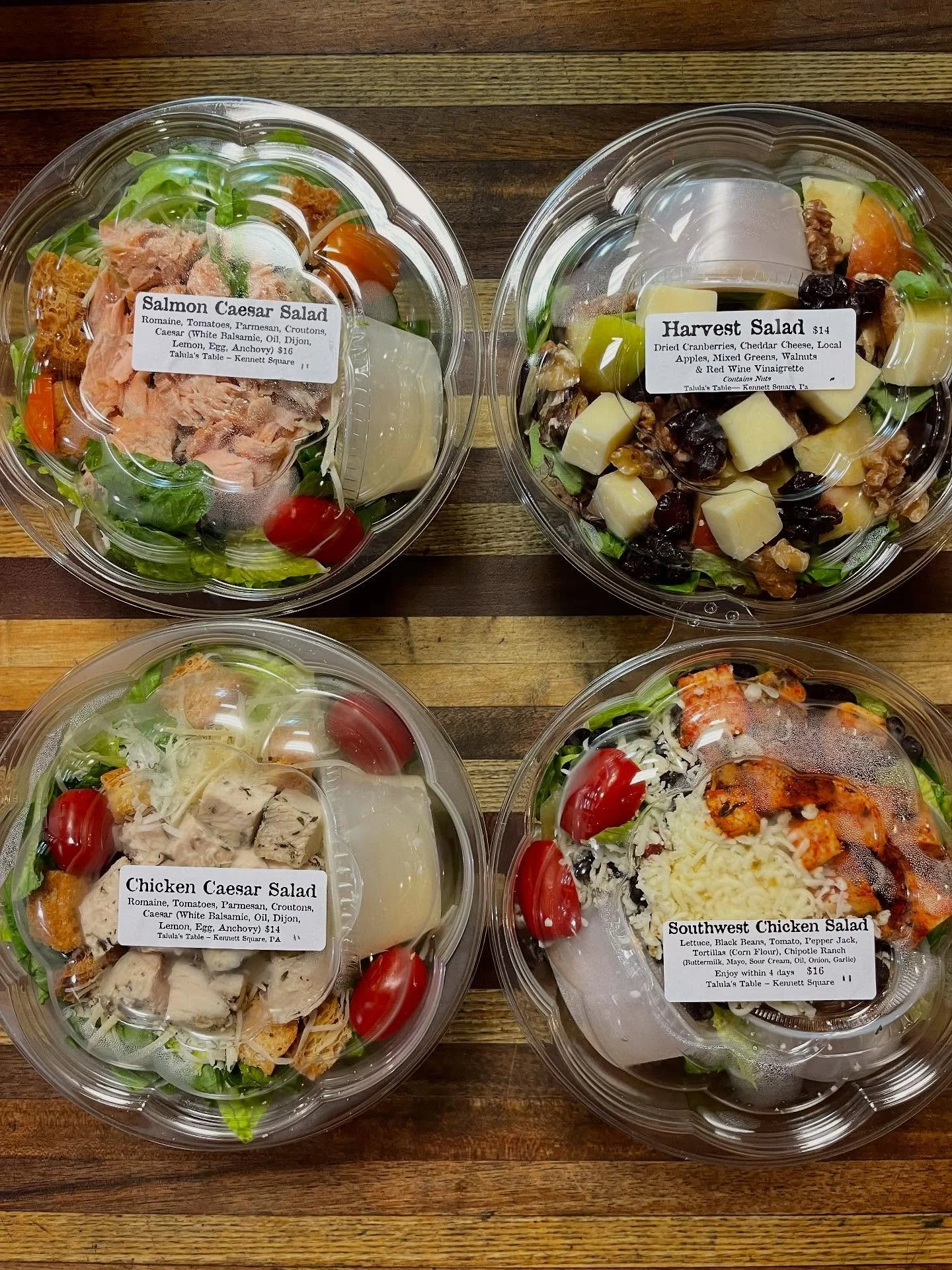 Entertaining guests all weekend? No problem! Stock your fridge with all your fav Talula&rsquo;s sandwiches, salad, soups and snacks! Cross one more chore off your list! Pick up in store or order on DoorDash!