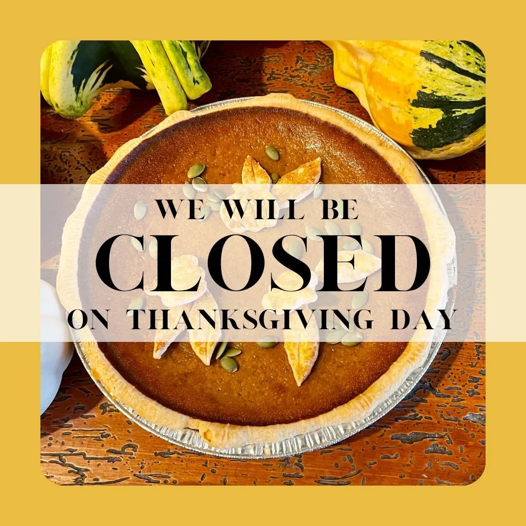 Wishing everyone a very Happy (and delicious) Thanksgiving! 🦃 

We&rsquo;ll see you bright and early Friday morning! ✨