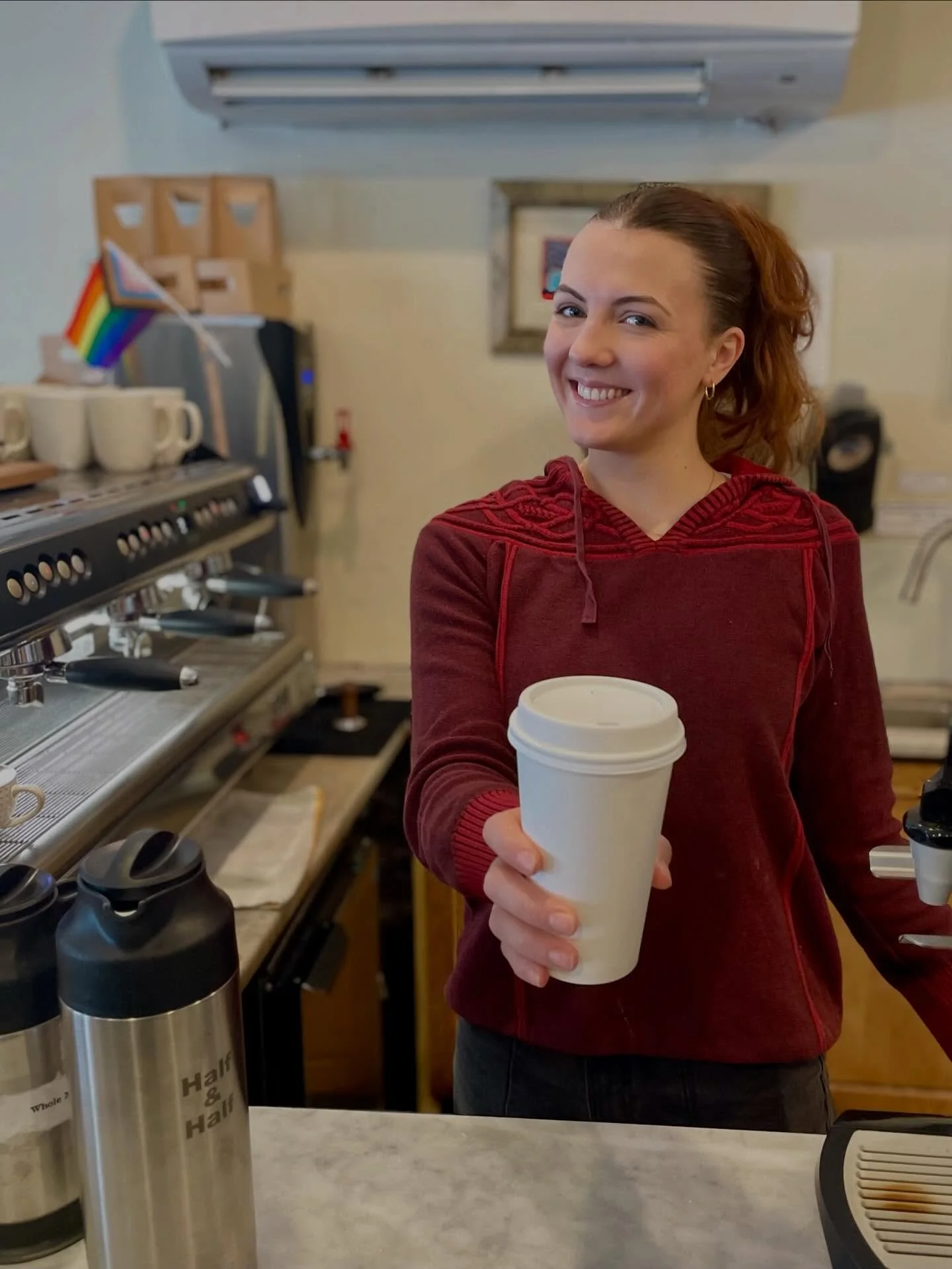 We&rsquo;re OPEN and the coffee is HOT! ☕️

Fresh scones, breakfast sandwiches, pastries and moore! Take a break from sledding and enjoy getting out of the house. We&rsquo;ll see you soon! ❄️

Bonus: easy parking in the garage! 

#snowday #kennettsqu