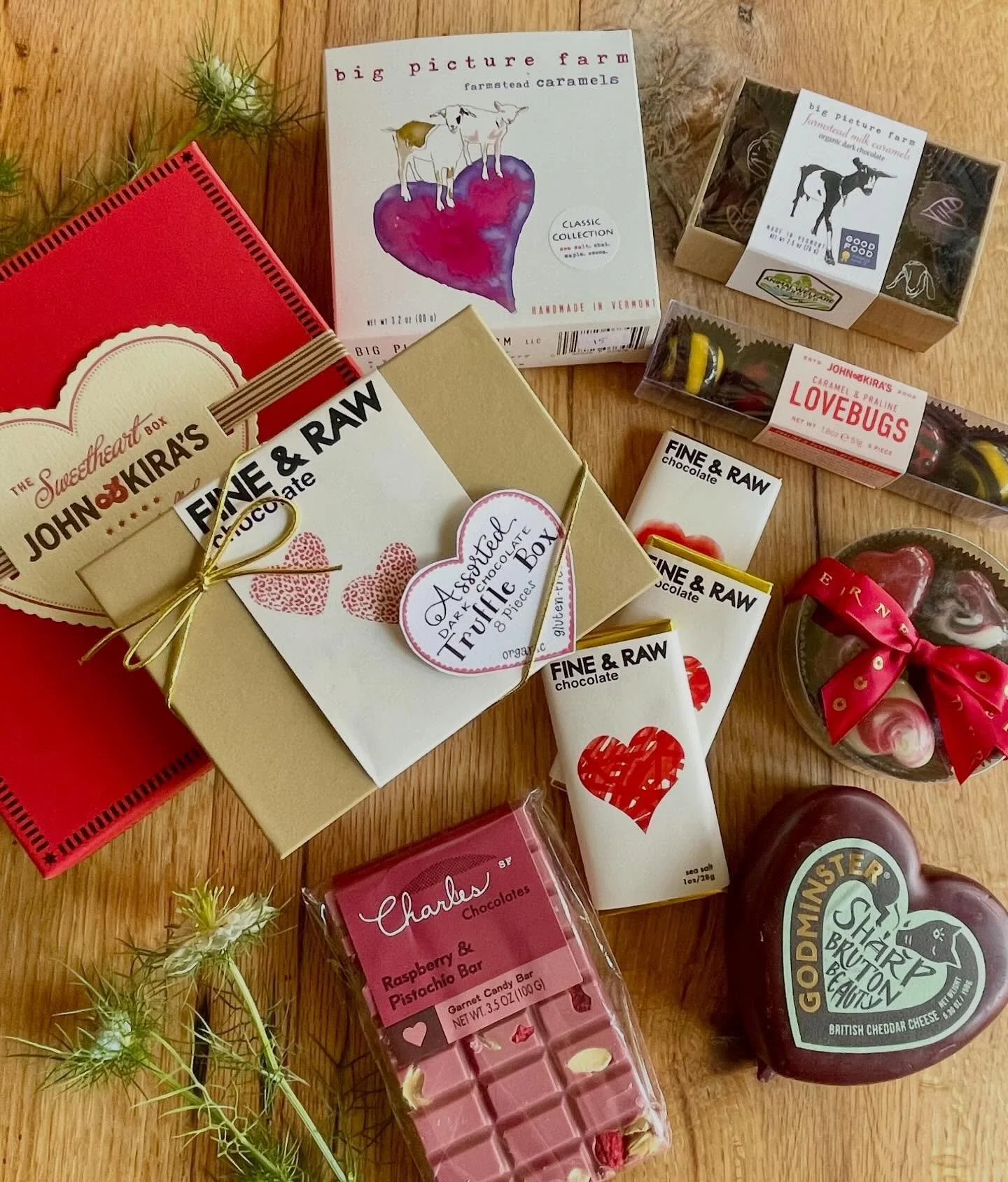 Roses are red.
Cheese is better. 💘

Valentine&rsquo;s Day shopping has officially begun and let&rsquo;s just say&hellip; we understood the assignment.

Think swoon-worthy chocolates from John &amp; Kira&rsquo;s and Fine &amp; Raw, dreamy Big Picture