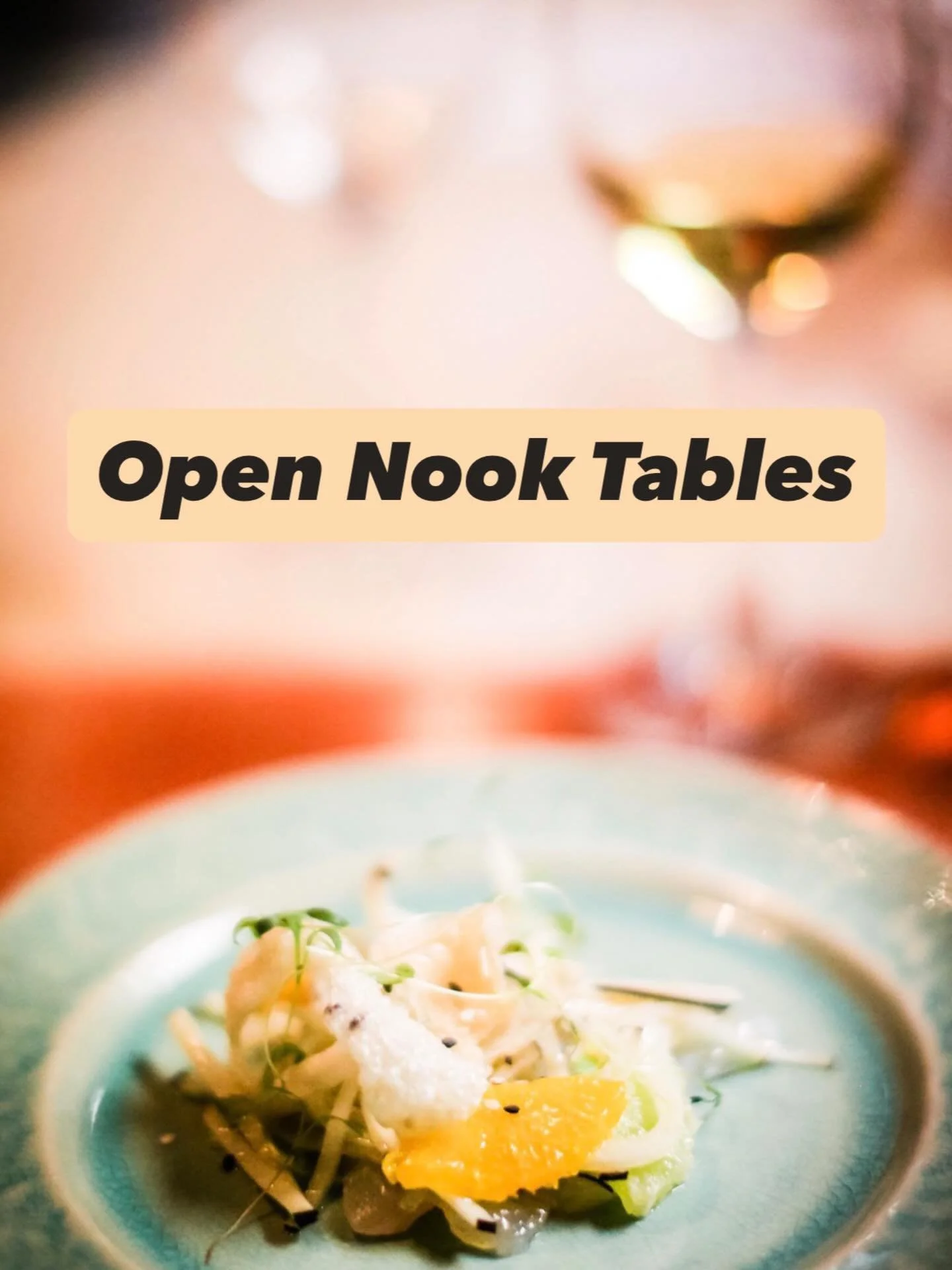 ✨ OPEN NOOK TABLE ALERT ✨

A rare opportunity has opened up at Talula&rsquo;s Table &mdash; and you know how quickly these seats disappear.

Our coveted Nook Table (perfect for 4&ndash;8 guests) is now available:
📅 Sunday, February 22
📅 Tuesday, Fe