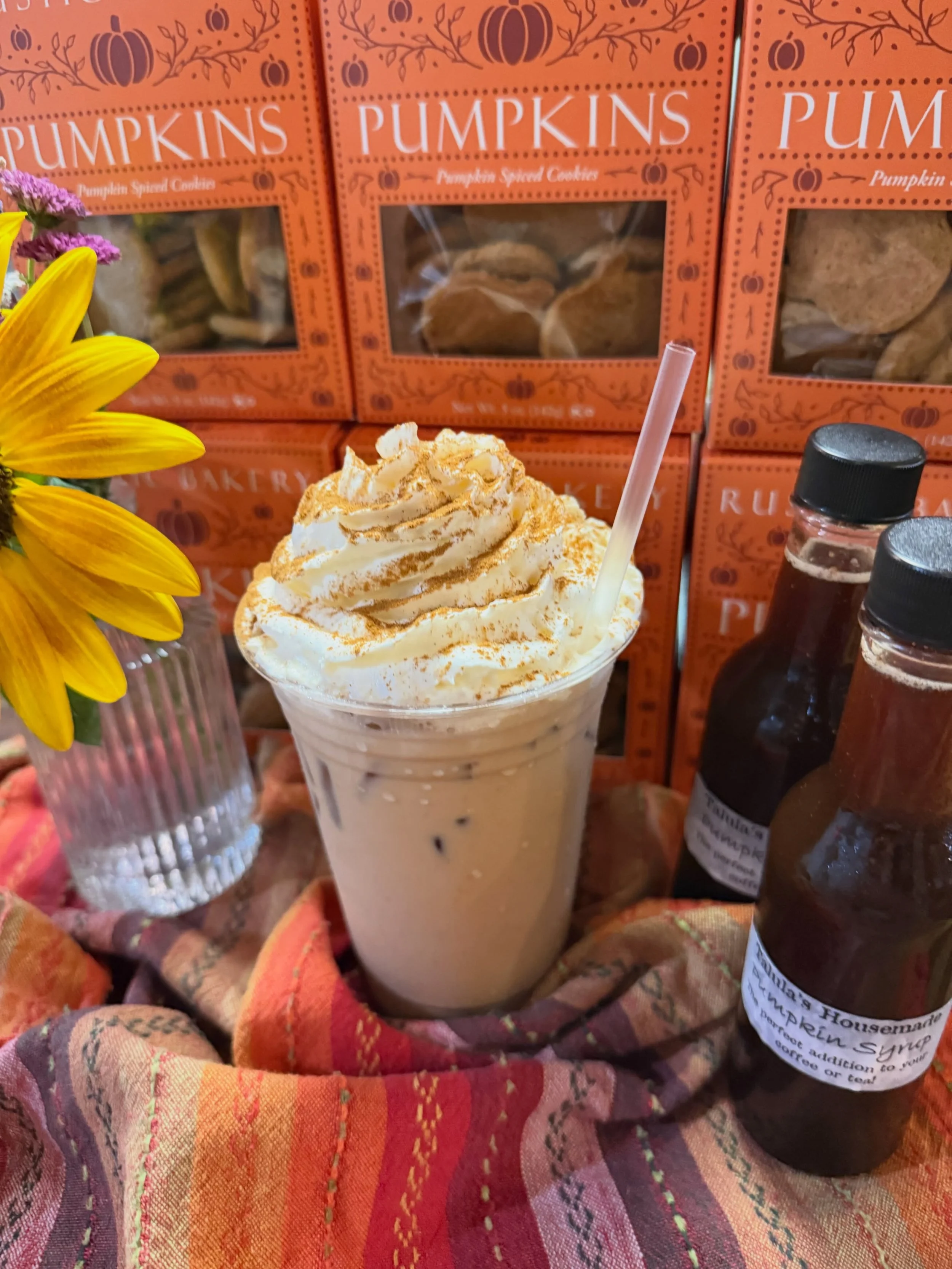 🍁🍃🍂NEW MENU ITEMS 🍂🍃🍁

Pumpkin Spice Latte, hot or iced! 

Made with our housemade pumpkin spice syrup - add it to any drink or take some home with you! Great for coffee, Tea, and sweets! 

🍁🍃🍂NEW MENU ITEMS 🍂🍃🍁

GLUTEN FREE! Apple Cobble