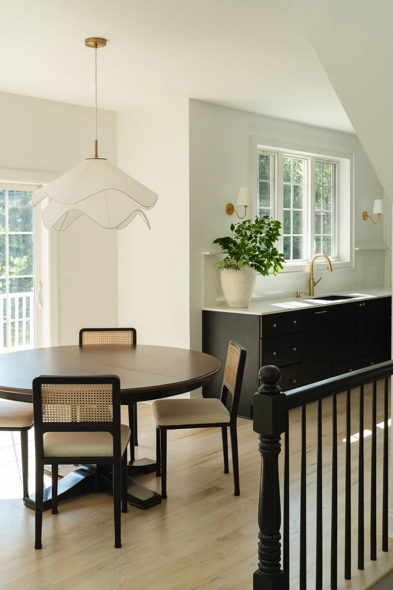 Timeless Contrast: Beaumont First Floor Before &amp; After