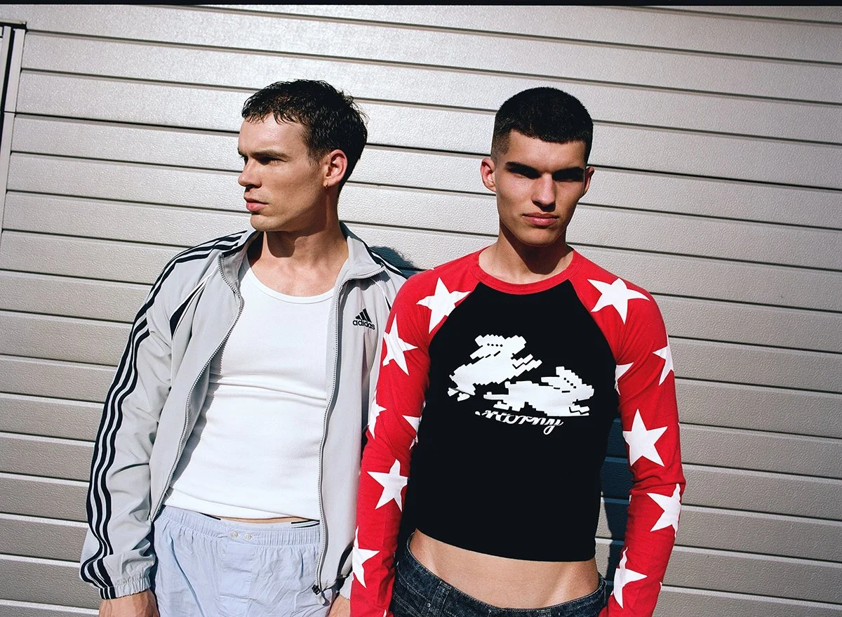 Edvardas and Egidijus for MMSCENE editorial