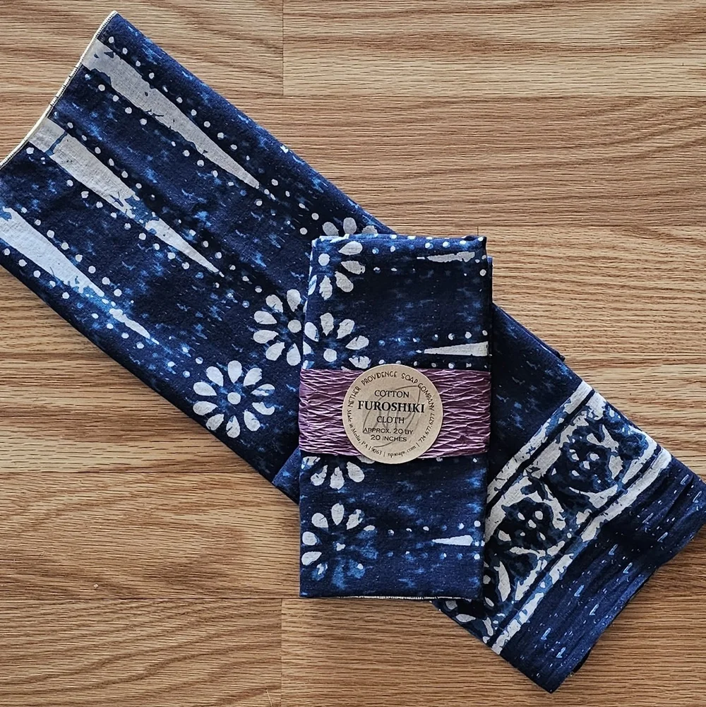 Furoshiki inspired gift wraps — Nether Providence Soap Company