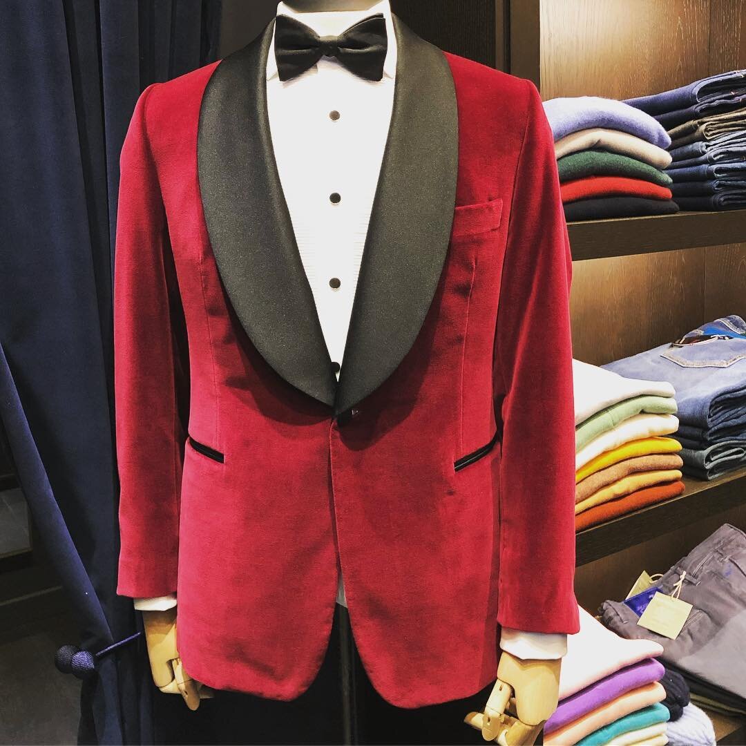 Red velvet! #bespoke #bespokesuit #handmade #custommade #tailoring