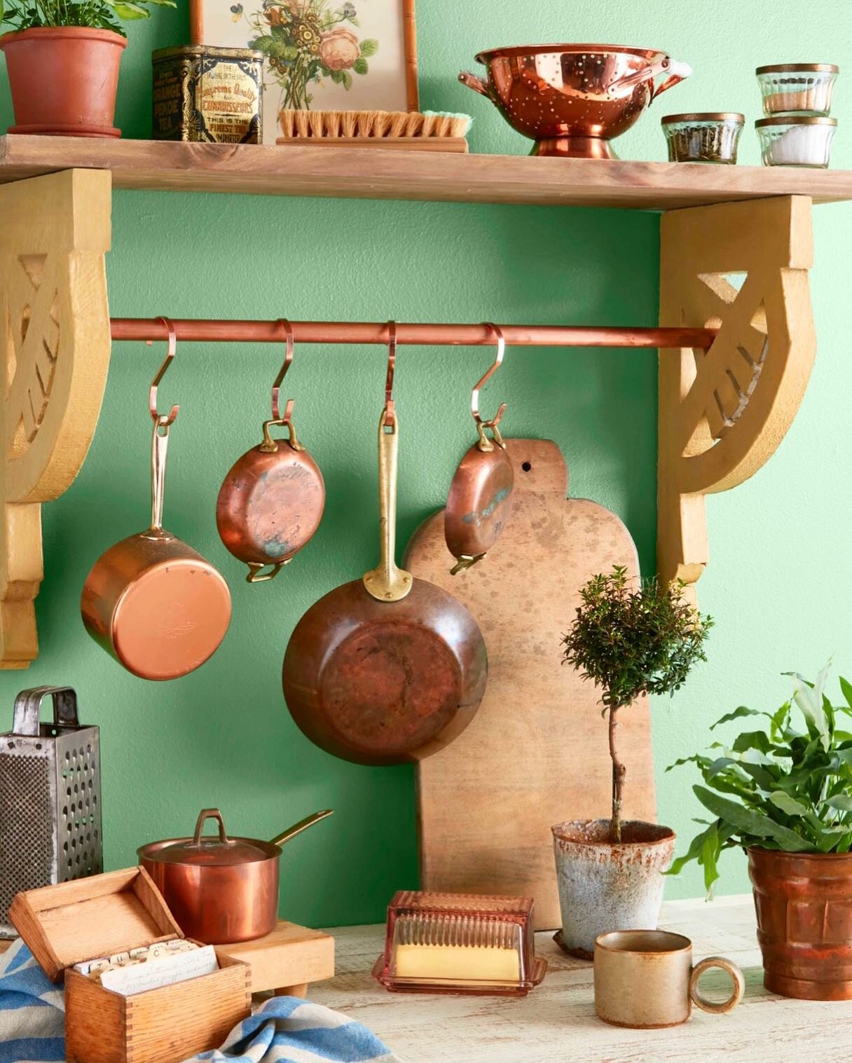 Copper Kitchen Scenes for @countrylivingmag 🌞