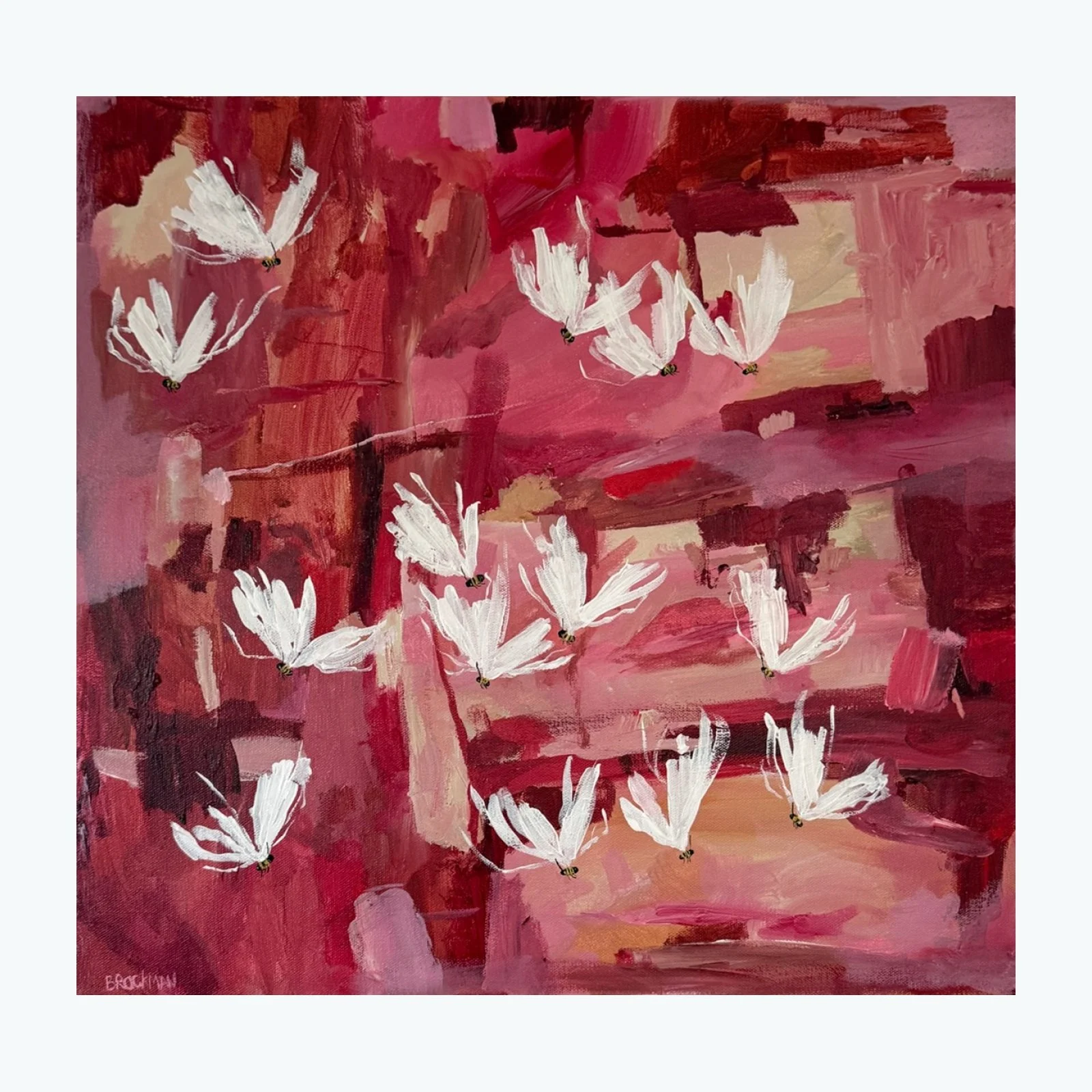 Strawberry Renegade 20x20 $700