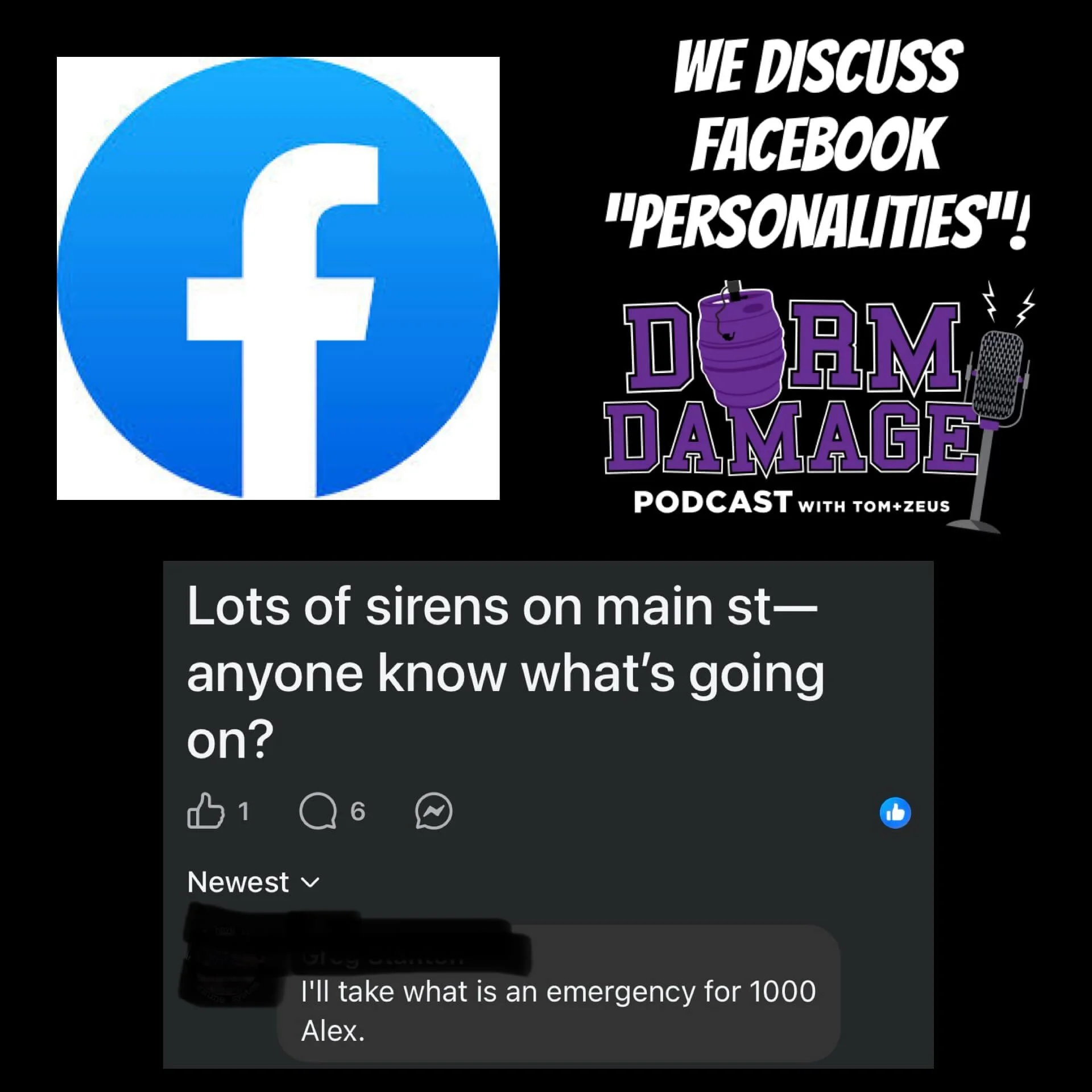 DORM DAMAGE EPISODE 141: “FACEBOOK PERSONALITIES"