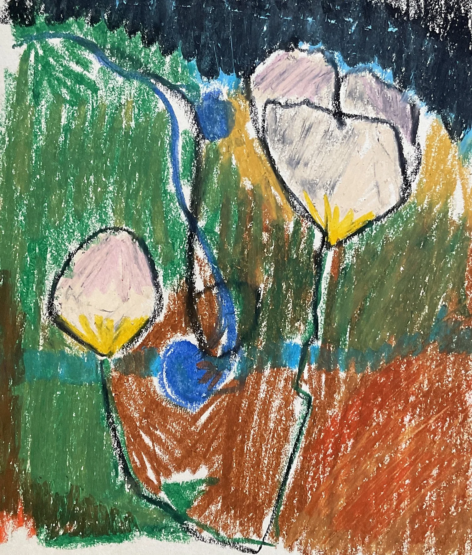 Herfstbloem - Autumnflower - drawing