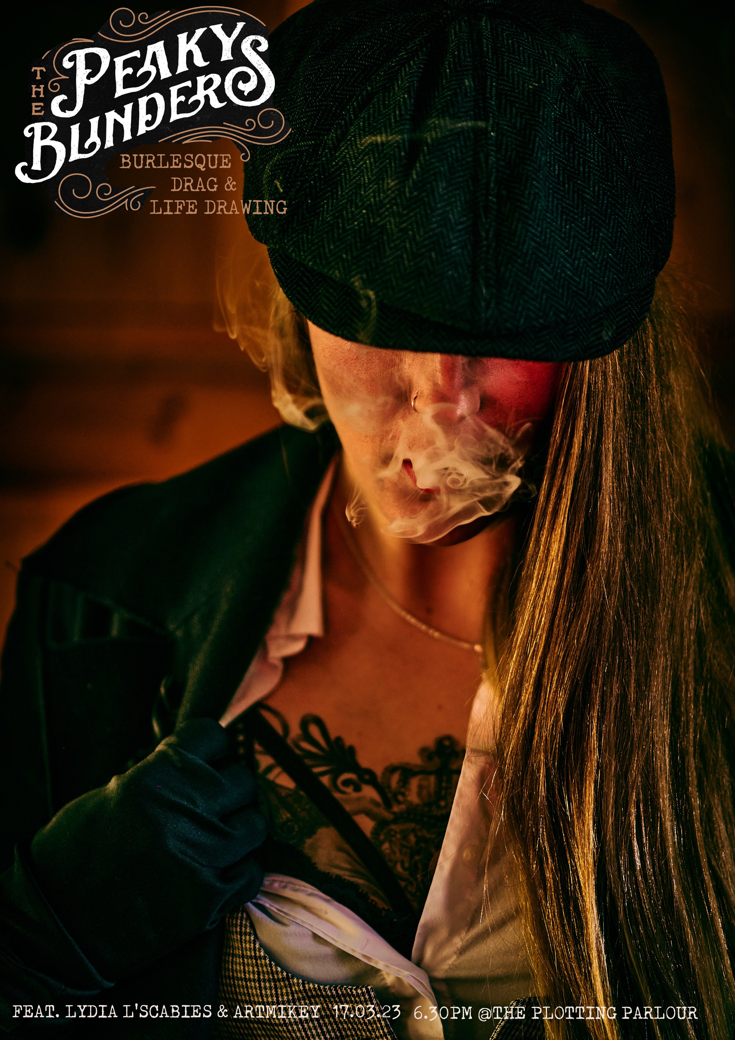 Peaky Blinders Burlesque, Drag &amp; Life Drawing