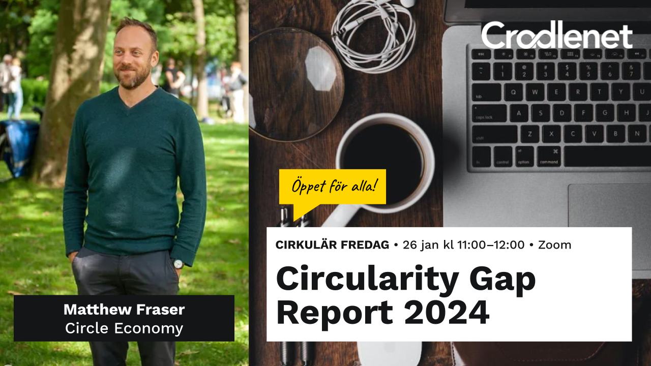 Cirkulär fredag: Circularity Gap Report 2024