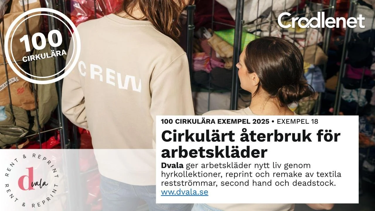 18. Cirkulärt återbruk & smarta lösningar för arbetskläder