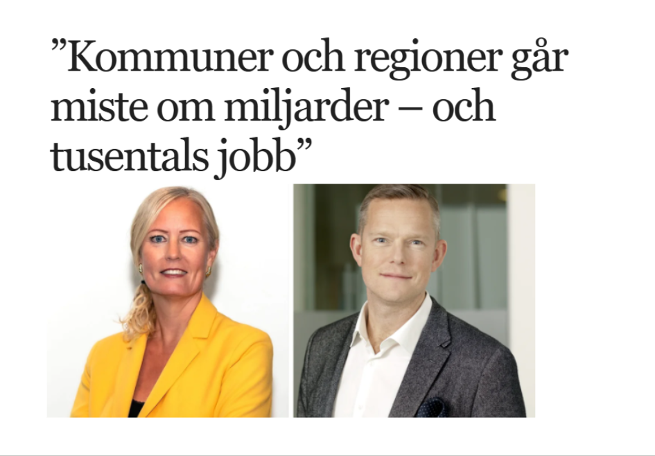 Cradlenet och Ramboll i Aktuell Hållbarhet: Förlorade möjligheter i offentlig sektor