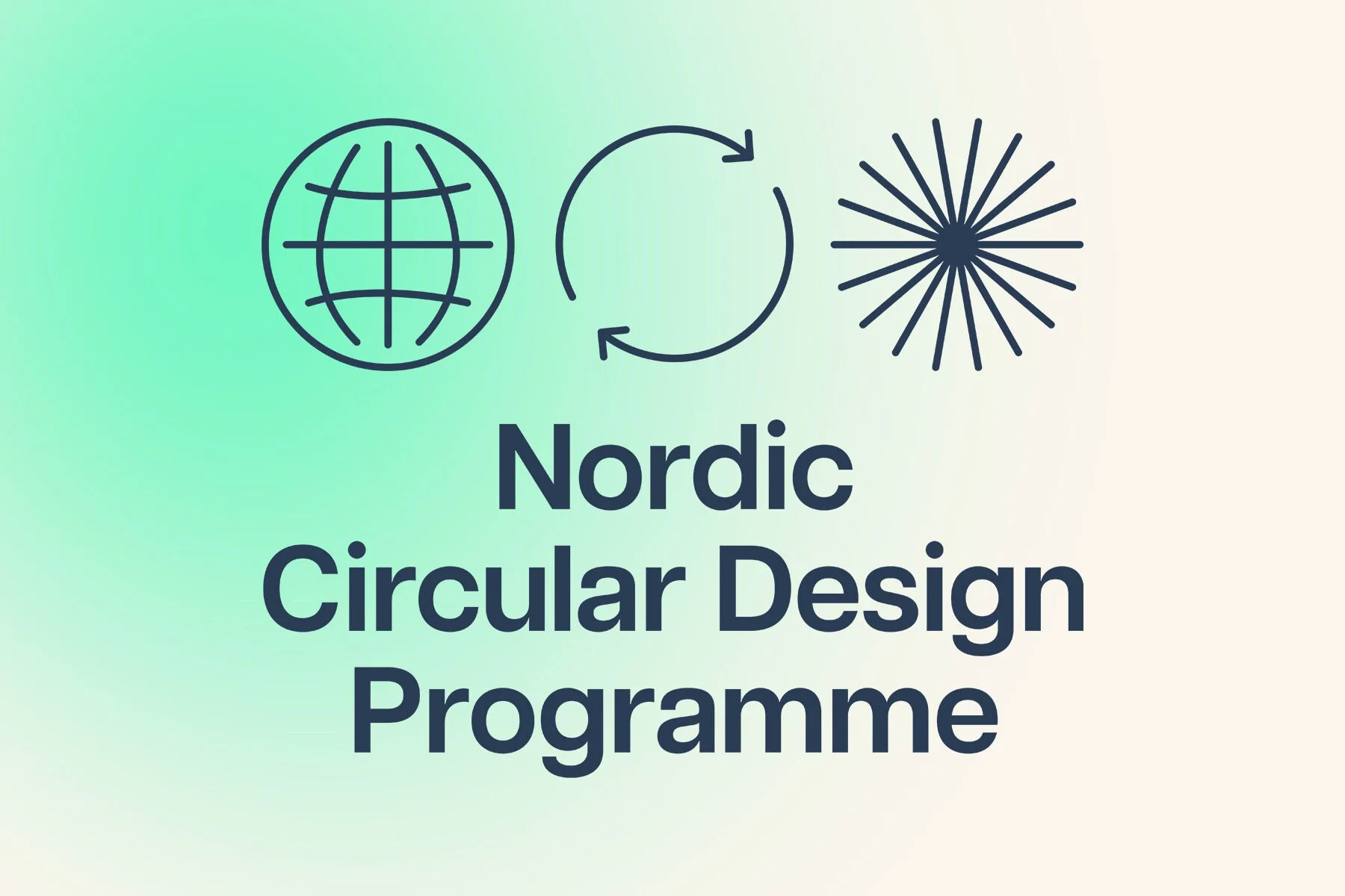 Cradlenet anordnar öppet webinarium inom Nordic Circular Design Programme