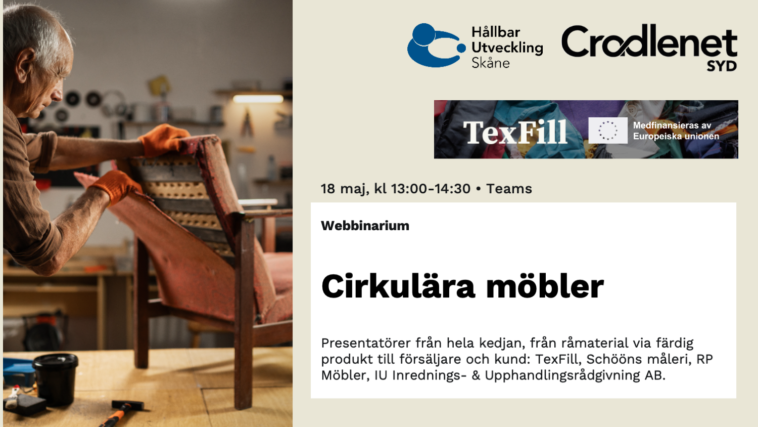Workshop: Cirkulära möbler