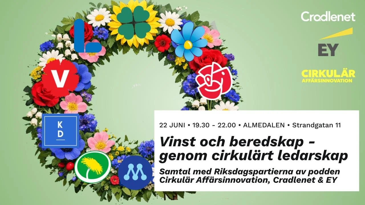 Lyckat politikersamtal i Almedalen