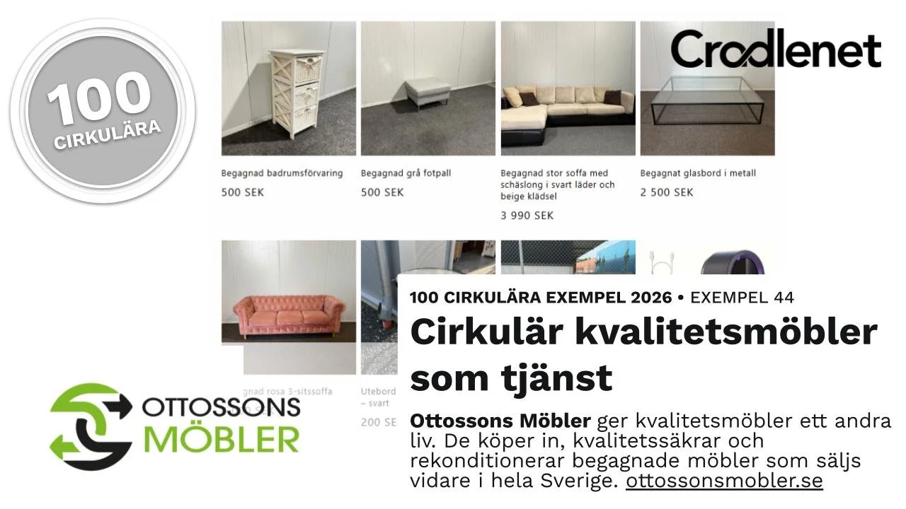 44. Ottossons Möbler – begagnade kvalitetsmöbler som cirkulär tjänst