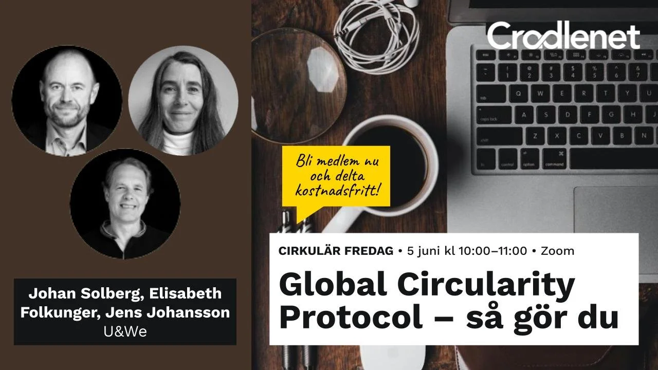 Cirkulär Fredag tema: Global Circularity Protocol – så gör du