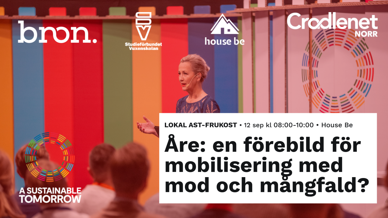 Frukost med Cradlenet Norr: Åre: en förebild för mobilisering med mod och mångfald?