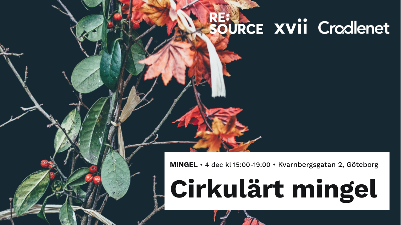 Cirkulärt mingel med Cradlenet, Xvii och RE:Source