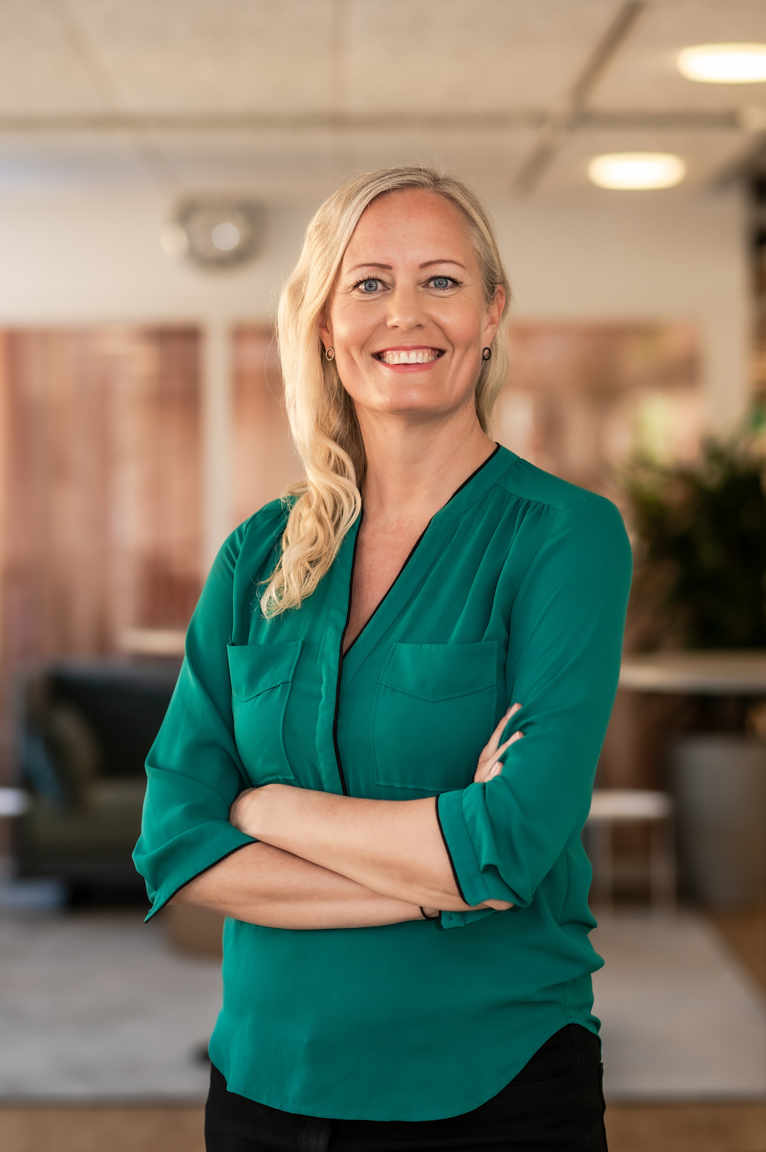 Elin Bergman, Vice ordförande 2023, COO.  Foto: Ema Persson, photema.se