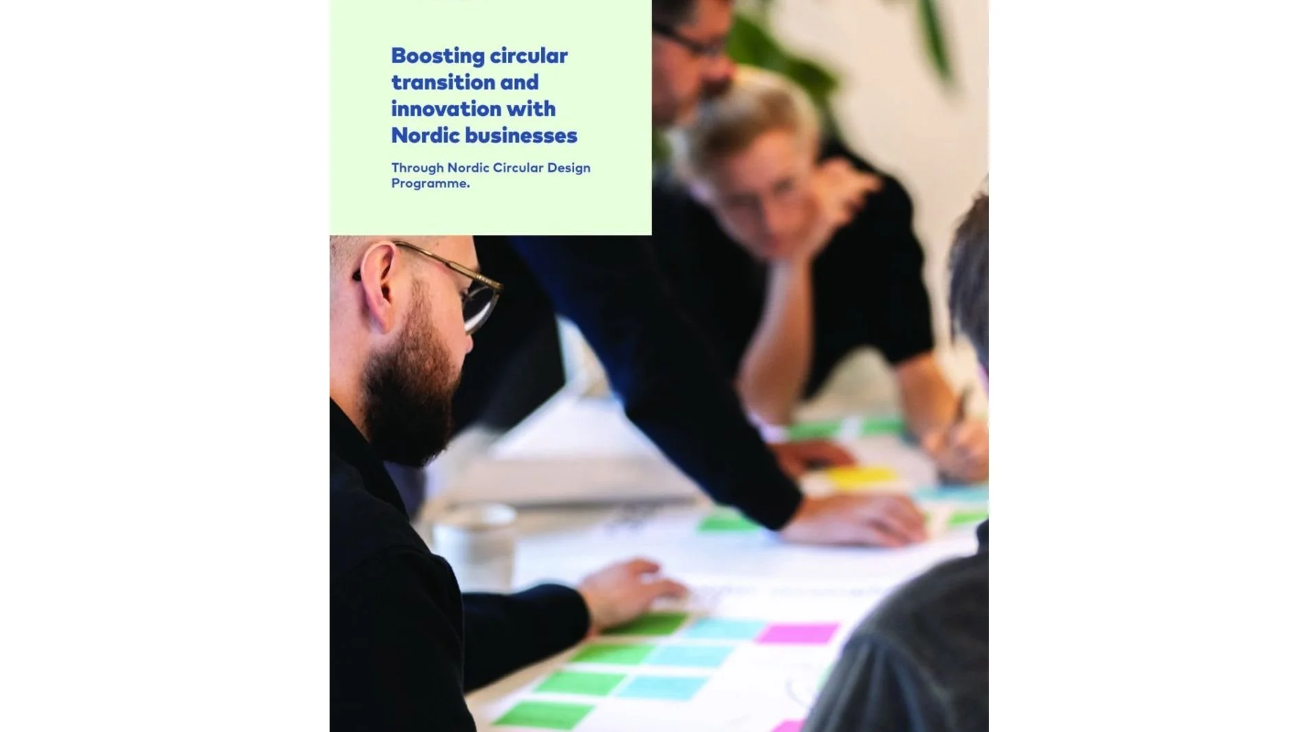 Resultatrapporten för Nordic Circular Design Programme nu publicerad