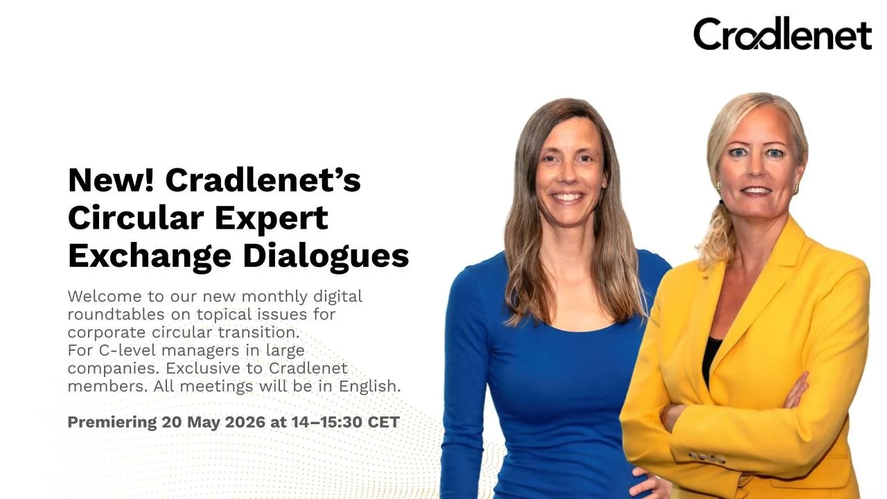New! Cradlenet’s Circular Expert Exchange Dialogues