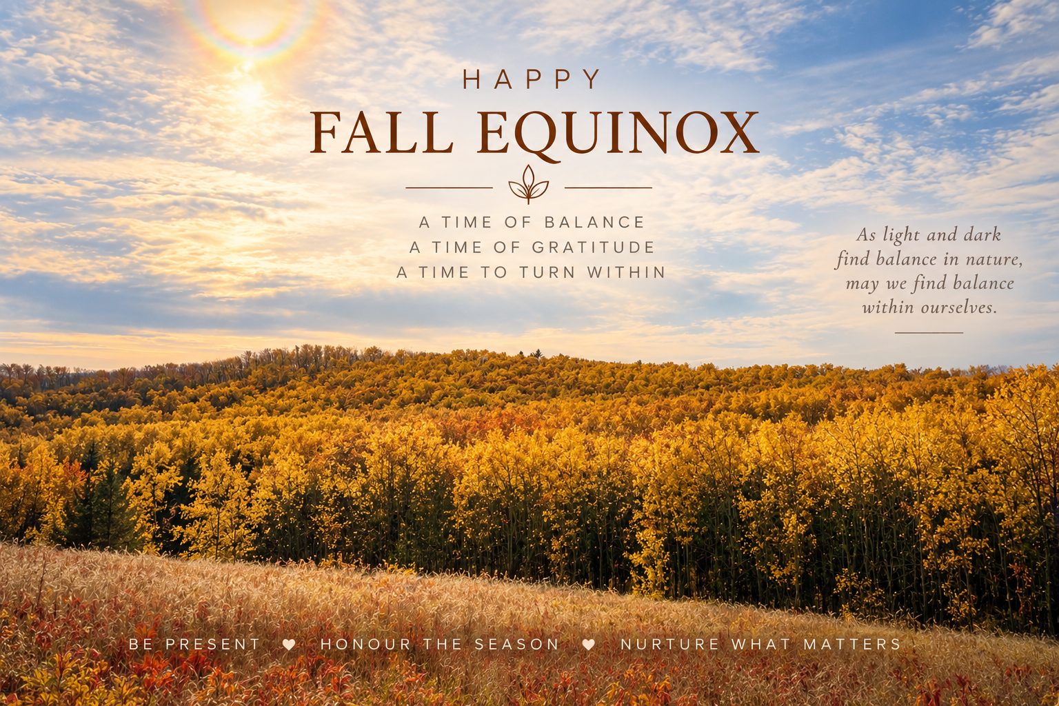 Happy Fall Equinox
