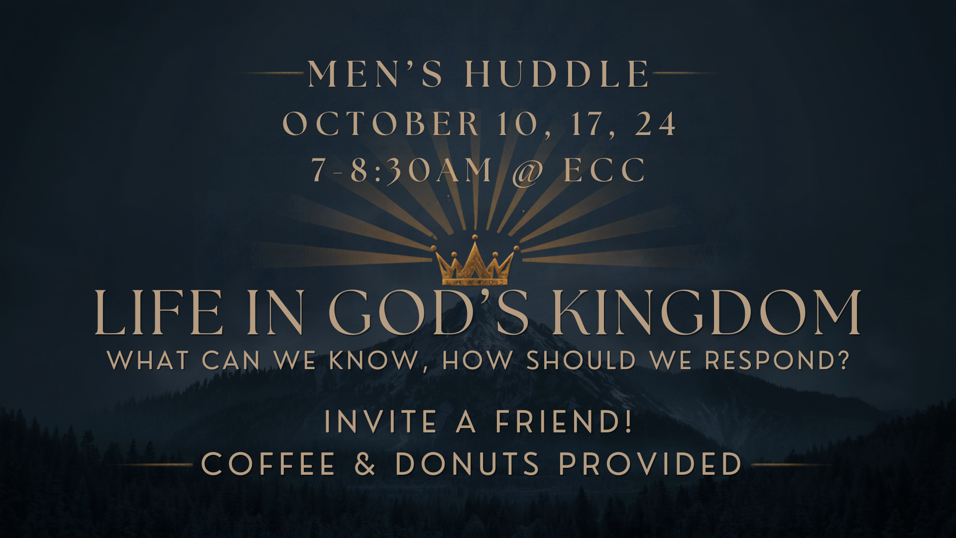 men’s huddle
