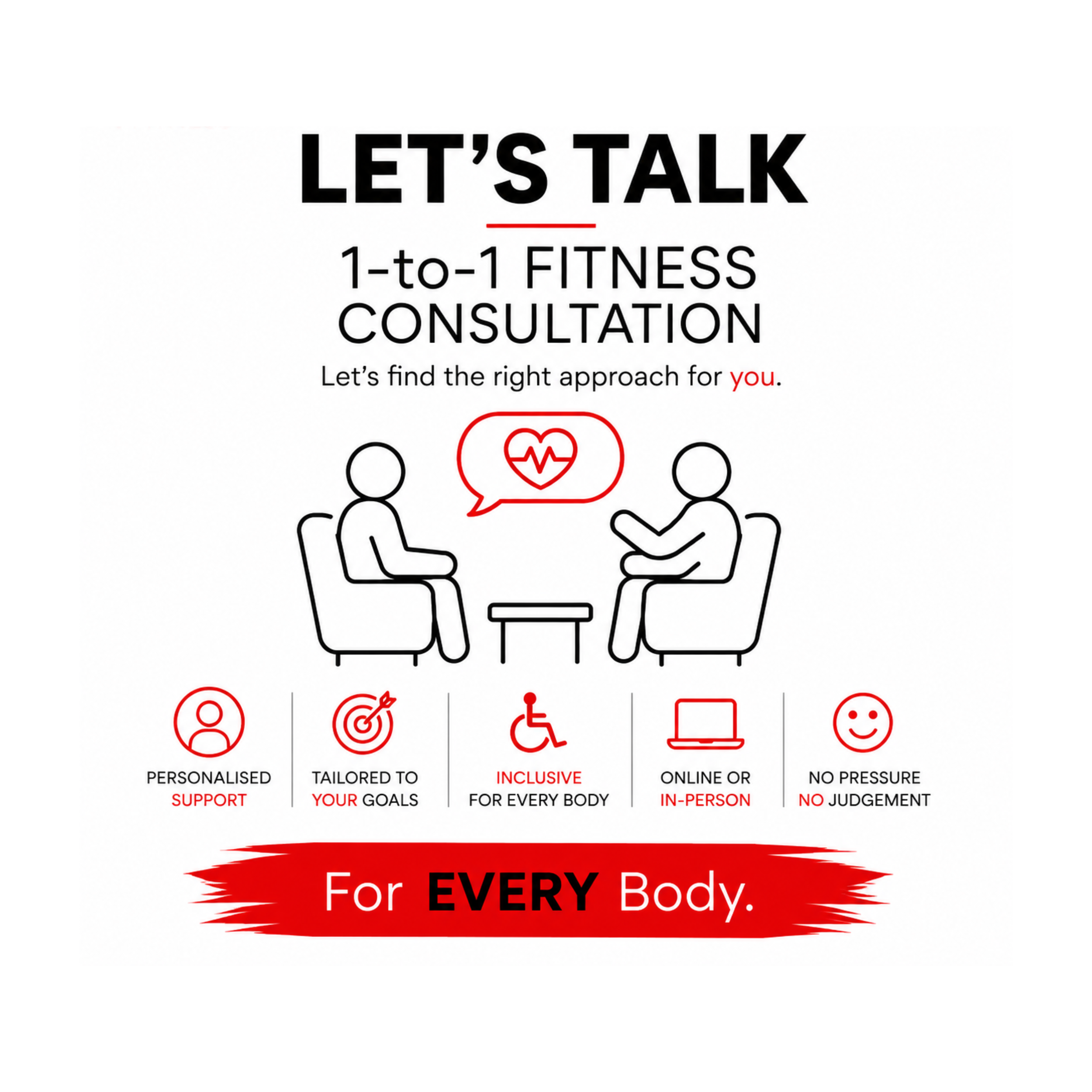1-to-1 Fitness Consultation