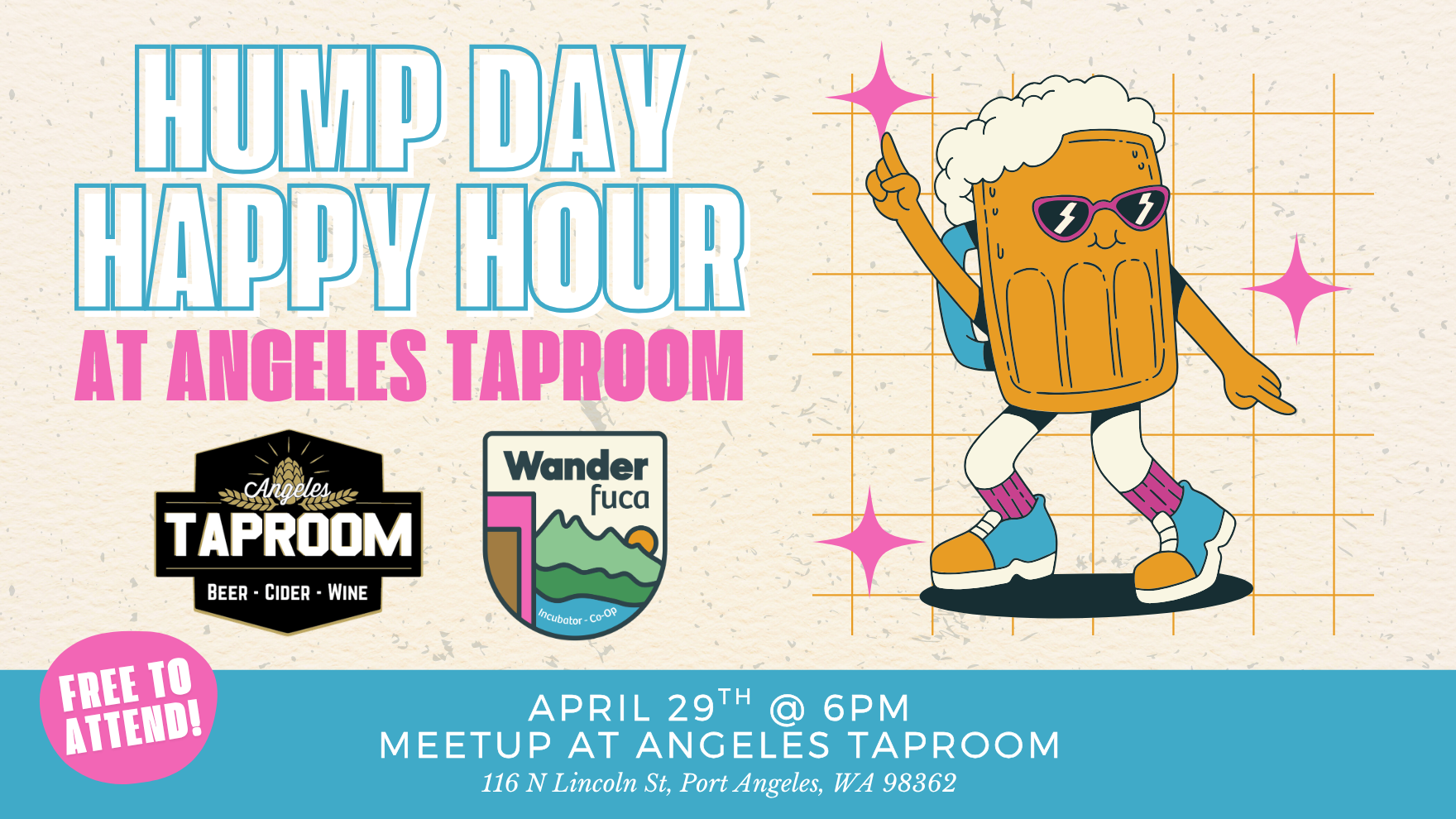 Hump Day Happy Hour at Angeles Taproom