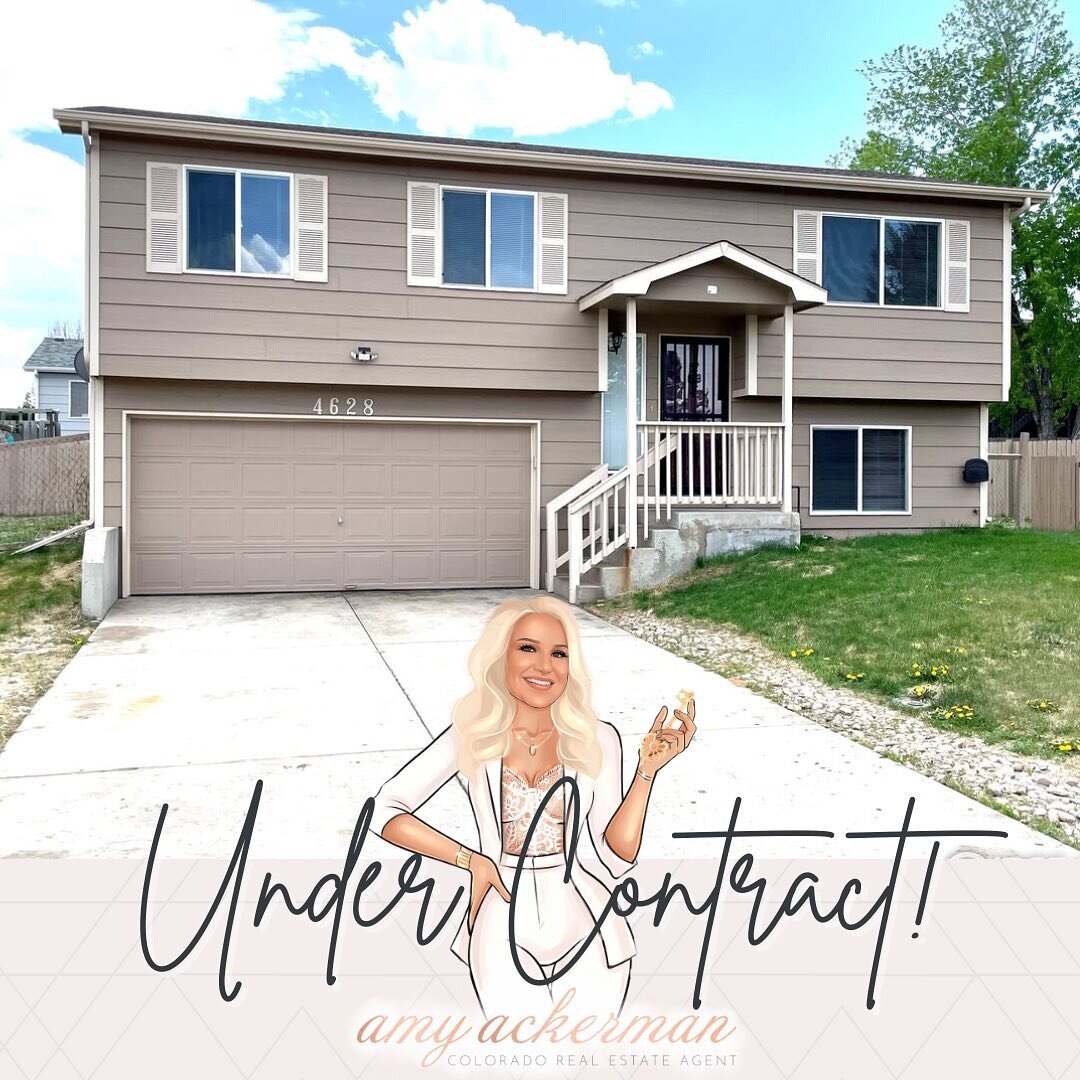 U N D E R  C O N T R A C T ✨

A huge congratulations to my buyer who went under contract on this home in Greeley today! This deal has been months in the making, and my buyer has been absolutely working his butt off to make this goal a reality. I am s