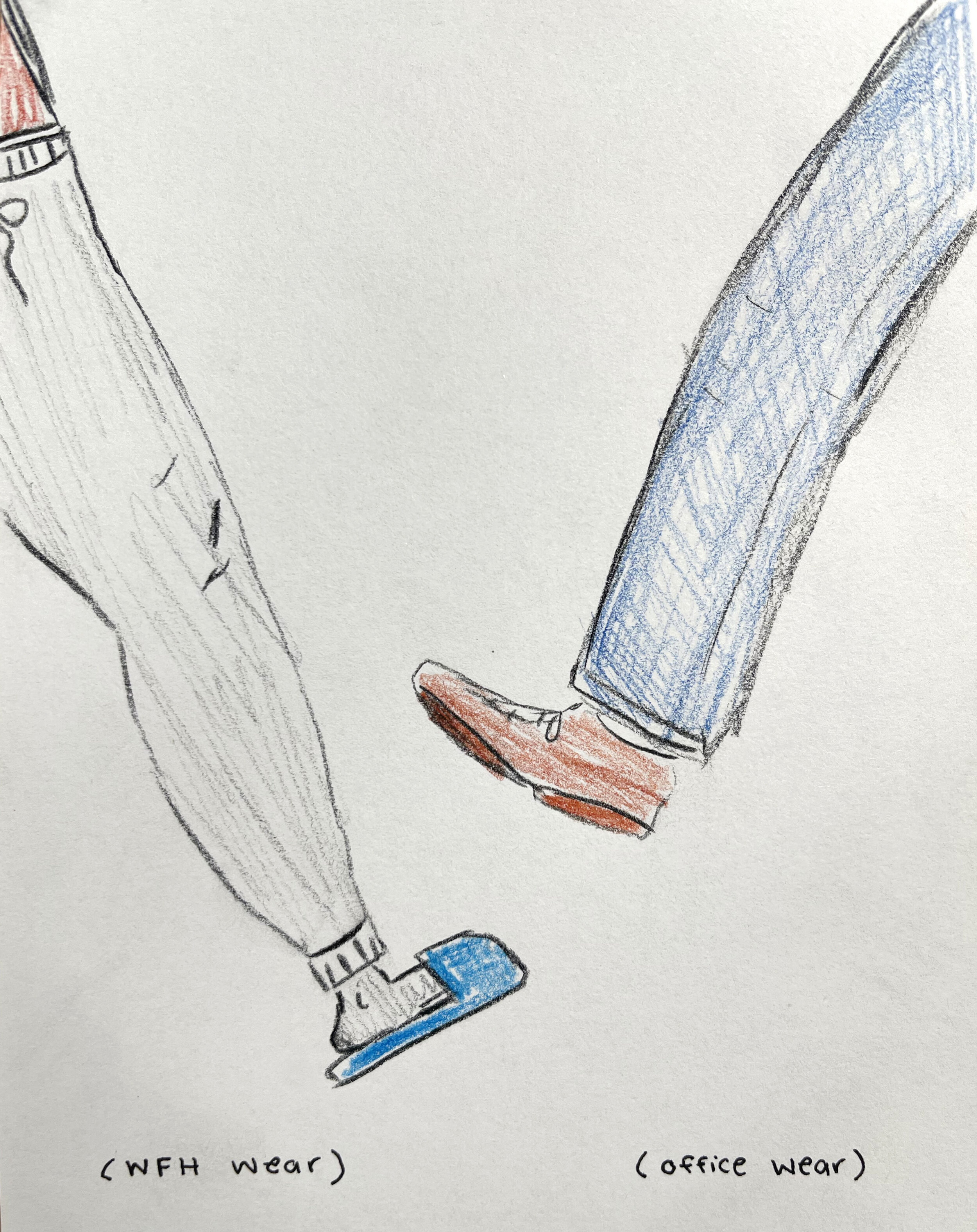 "Where to Work?" Cover Concept Sketch
