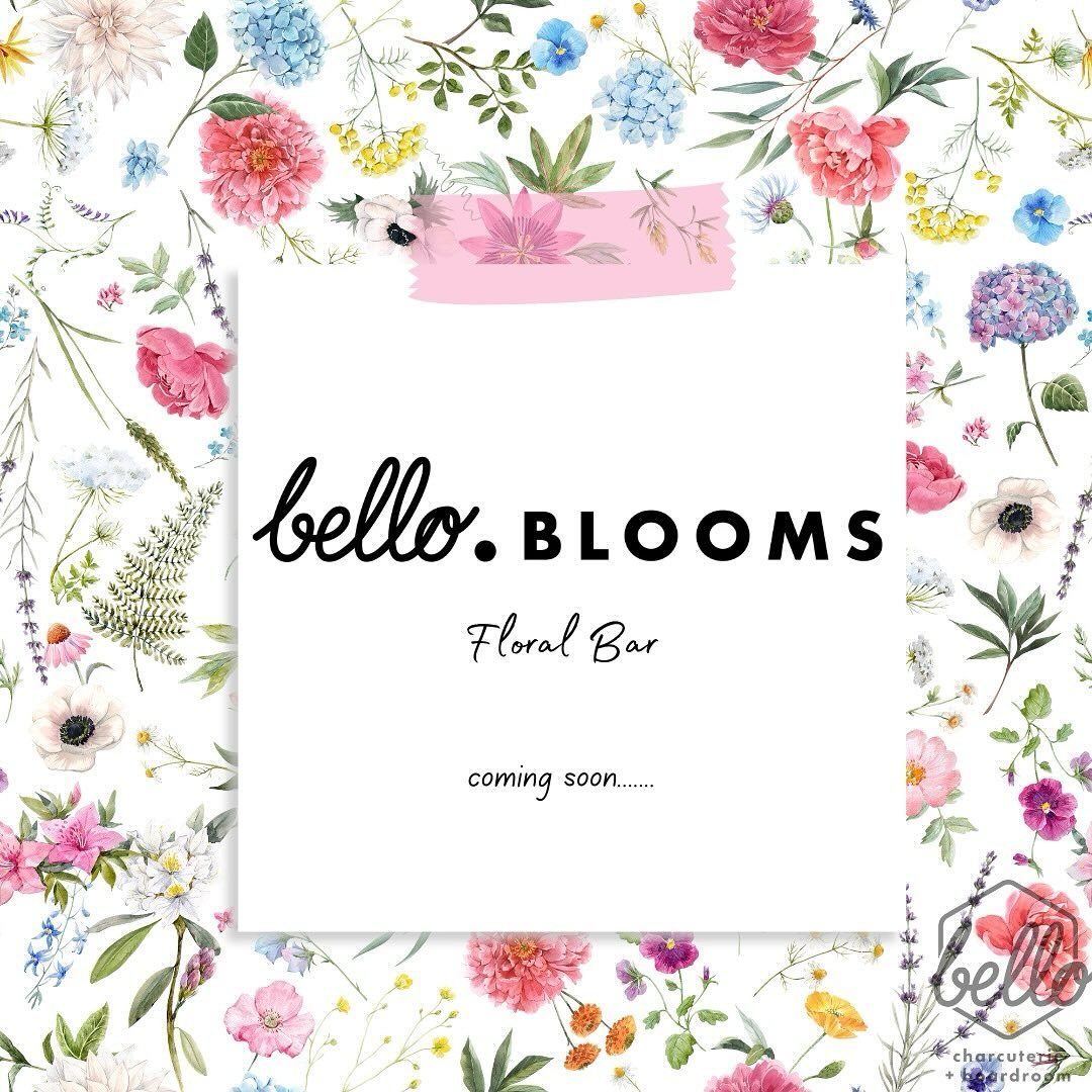 We&rsquo;ve been working on something extra special and are super excited to announce Bello Blooms- our brand new floral bar service! 🌸🌻🌹

This service will offer you a beautiful white cart to display a build your own bouquet bar for any upcoming 